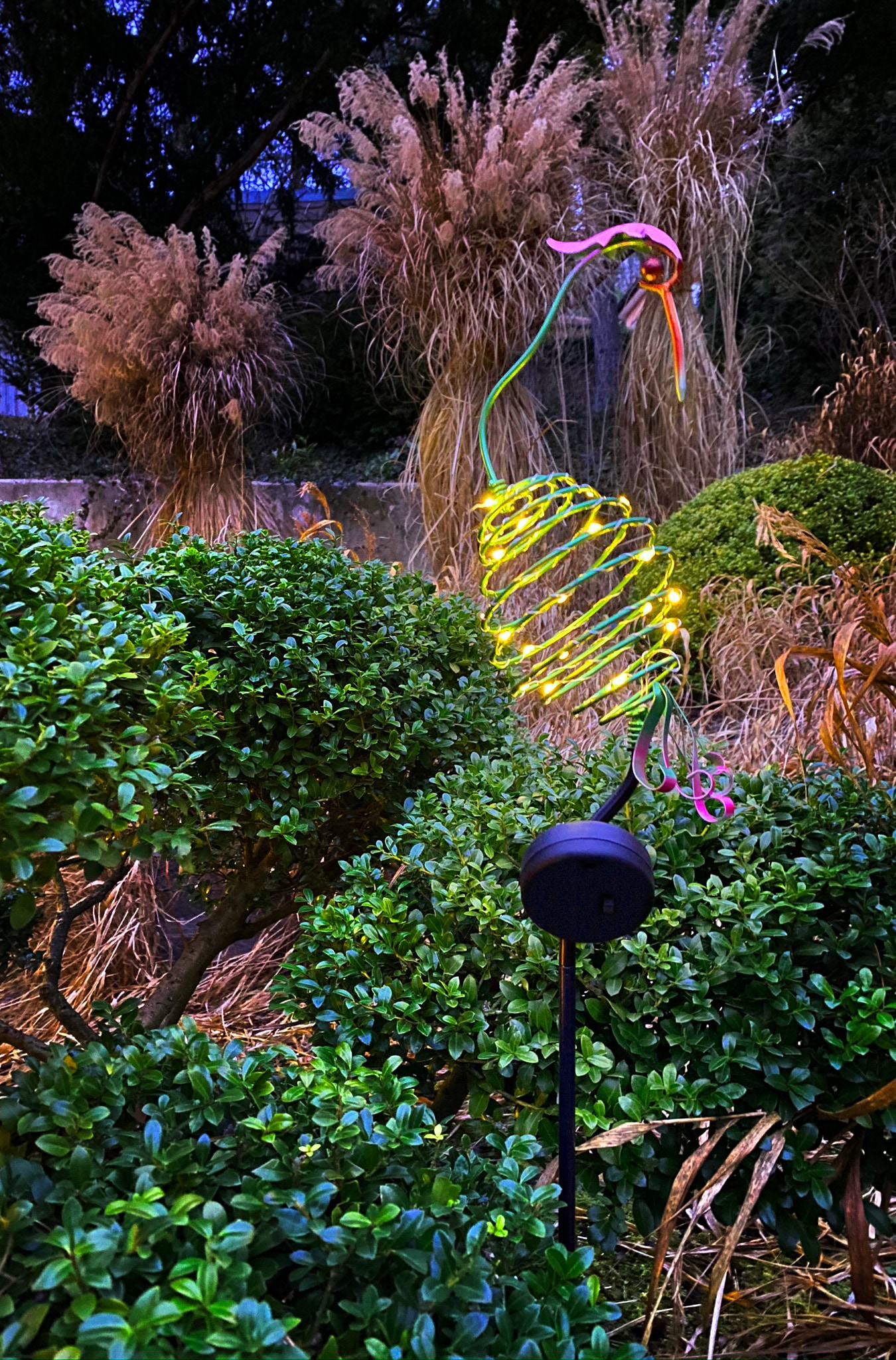 näve LED Gartenleuchte 1 kaufen XXL | Deko-Figur>>Kranich mit Garantie 3 »Kranich«, flammig-flammig, LED Jahren online