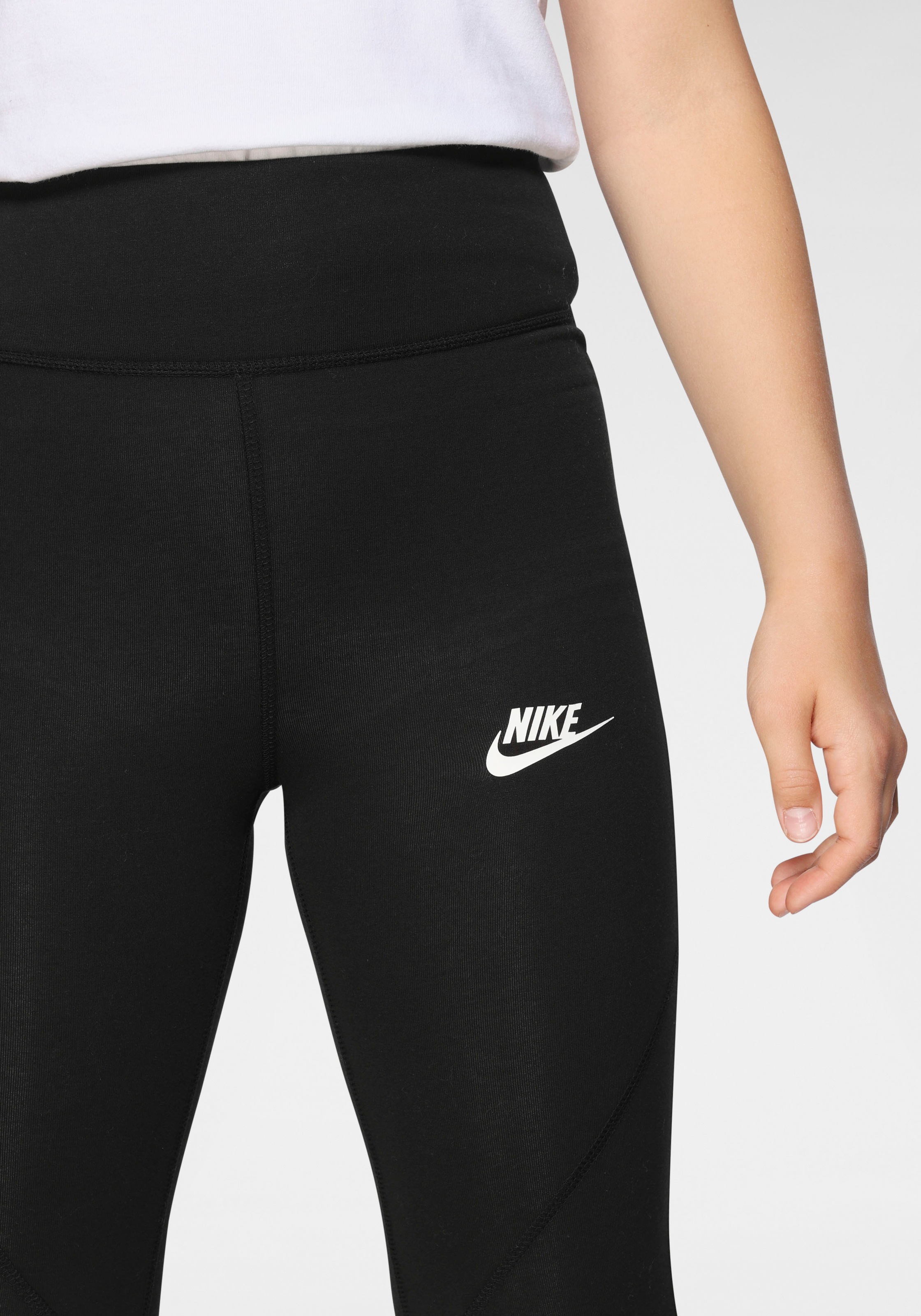 Nike Sportswear Leggings »FAVORITES BIG KIDS' (GIRLS') HIGH-WAISTED LEGGINGS  - für Kinder« bei ♕