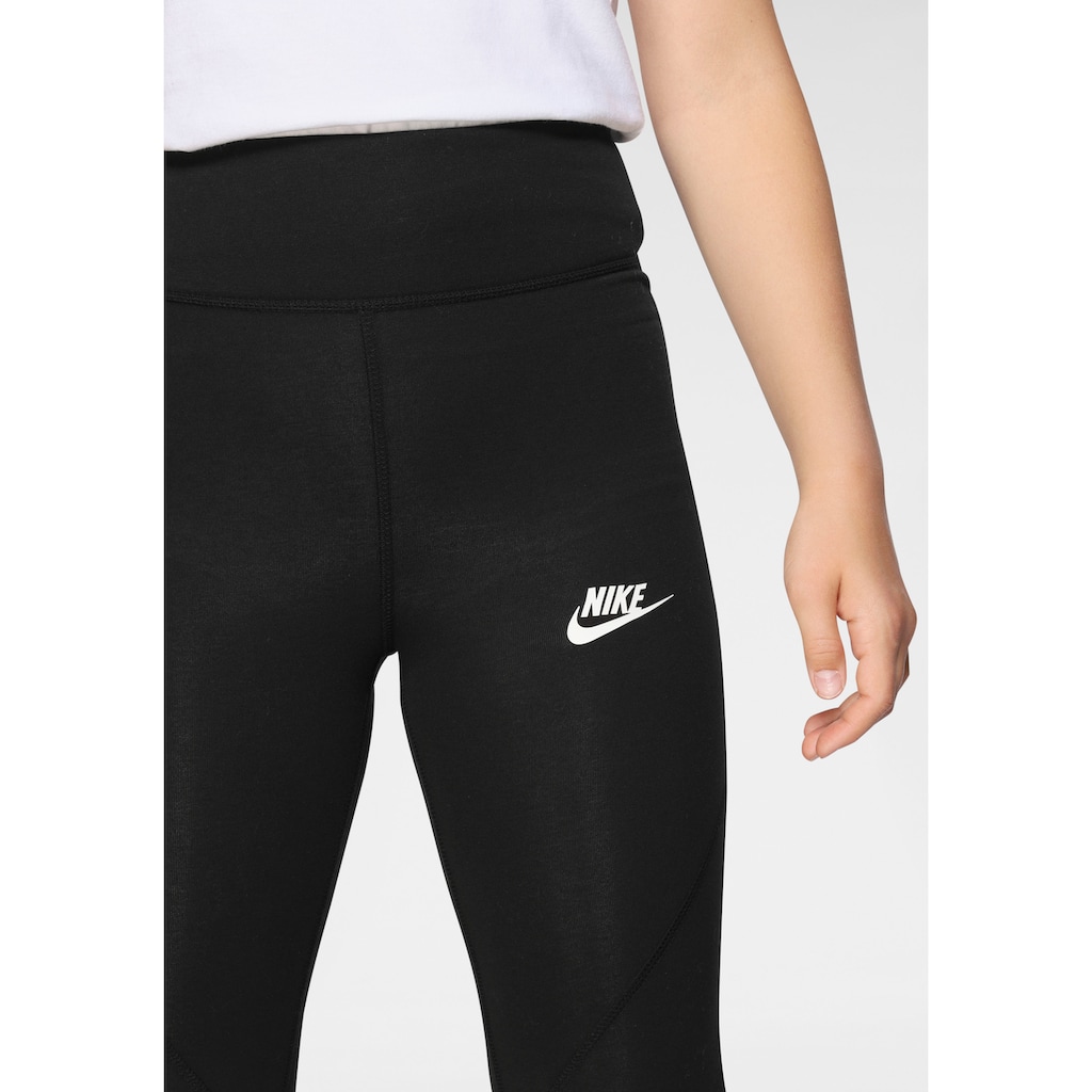 Nike Sportswear Leggings »FAVORITES BIG KIDS' (GIRLS') HIGH-WAISTED LEGGINGS - für Kinder«