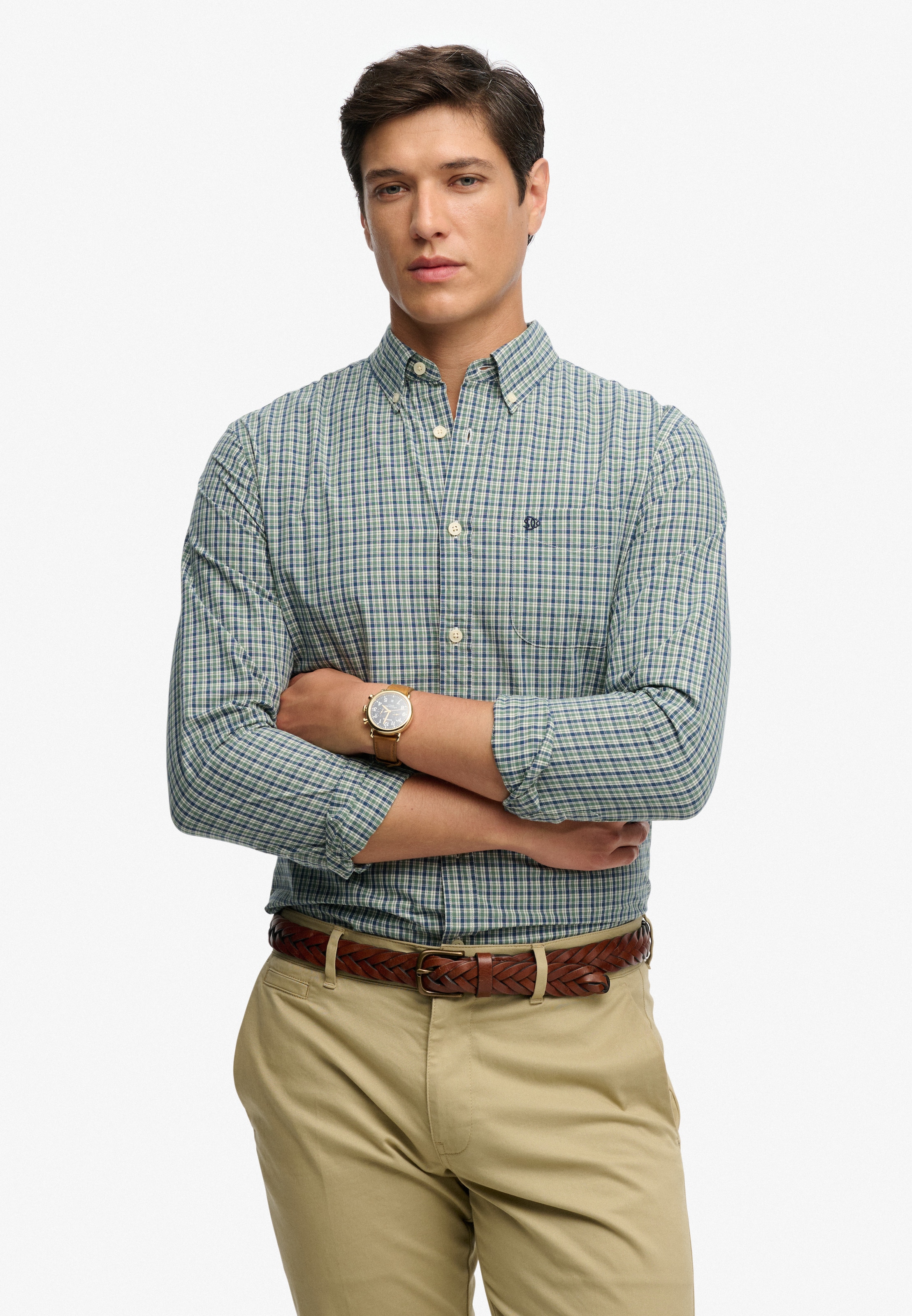 Superdry Langarmhemd »PREPPY POPLIN L/S SHIRT«