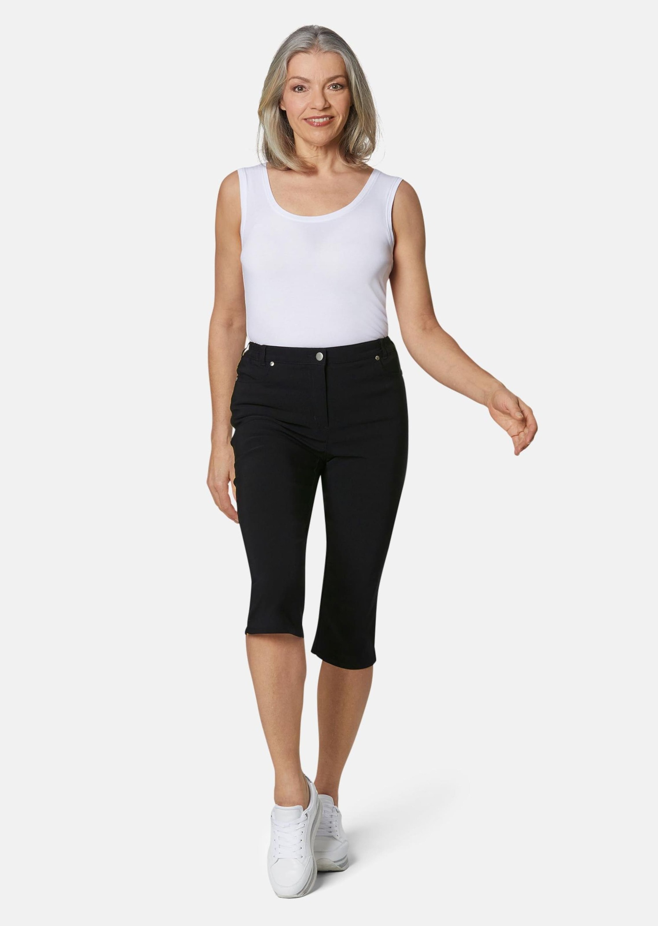 GOLDNER 7/8-Hose »Kurzgröße Capri-Super-Stretch-Hose Carla«  Ohne