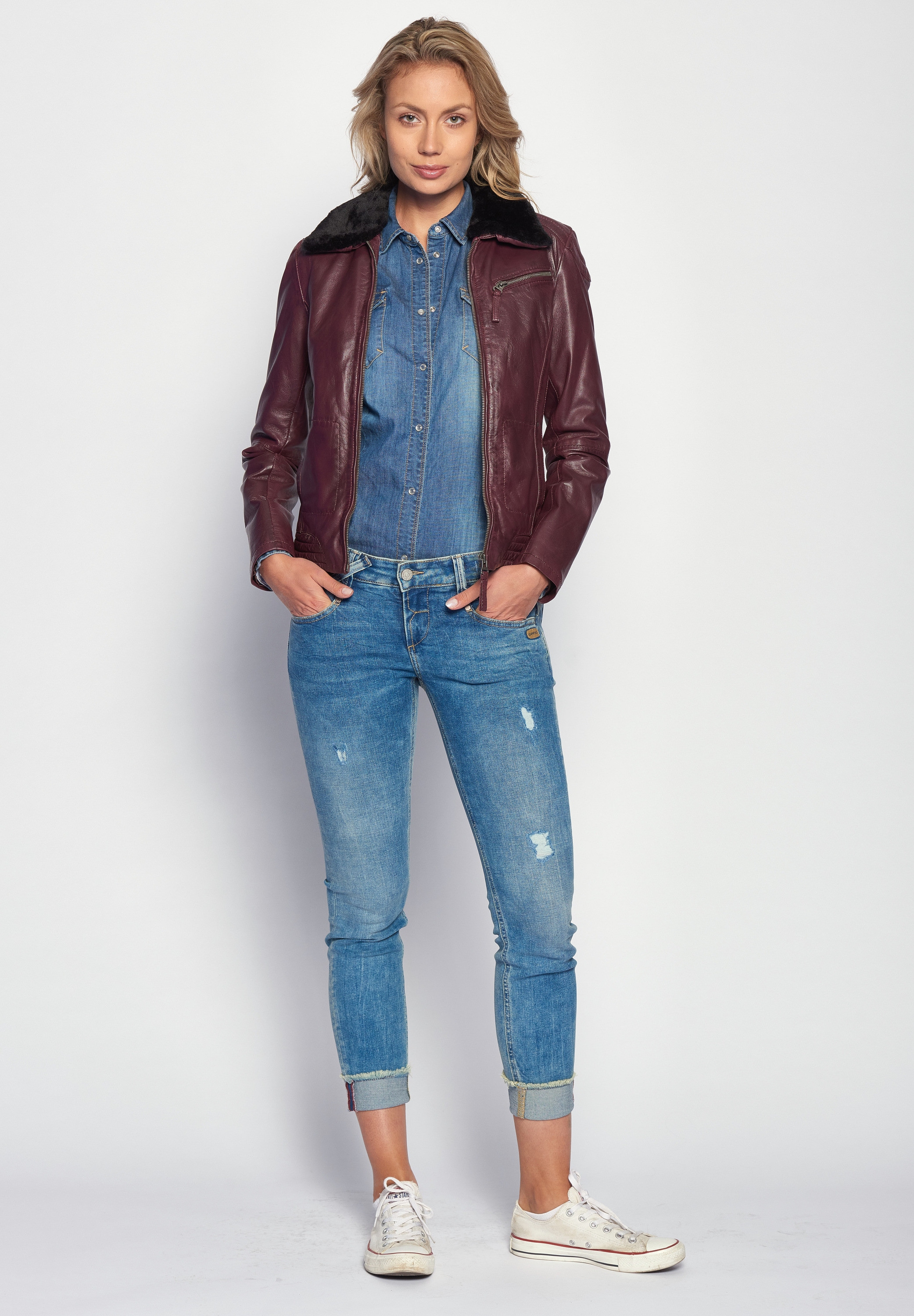 Maze Lederjacke »Lederjacke Morelia«