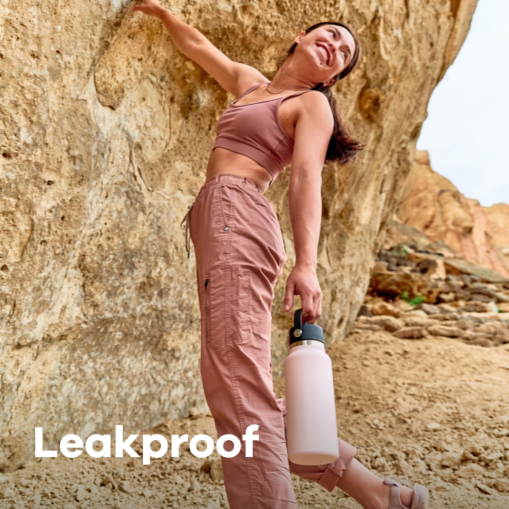 Hydro Flask Isolierflasche »32 Oz Wide Flex Cap« TempShield®️ doppelwandige Vakuumisolierung