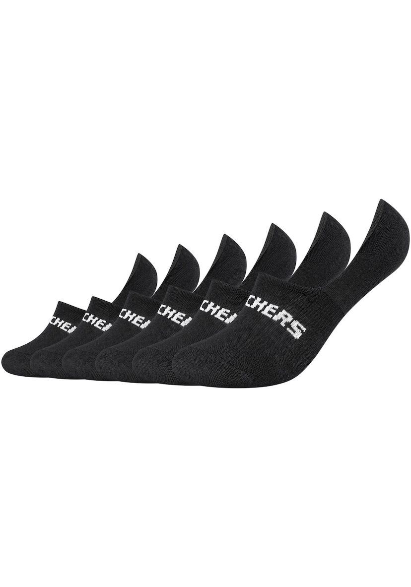 Skechers Socken, (6 Paar), Mesh-Ventilation (6 bei ♕ mit System Paar)