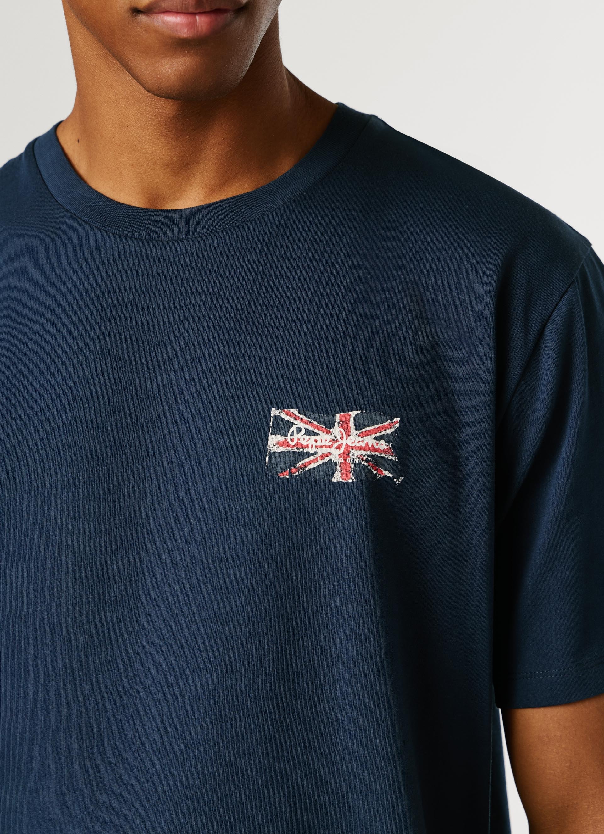 Pepe Jeans Langarmshirt »EGGO LONG N« aus reiner Baumwolle, Rundhals