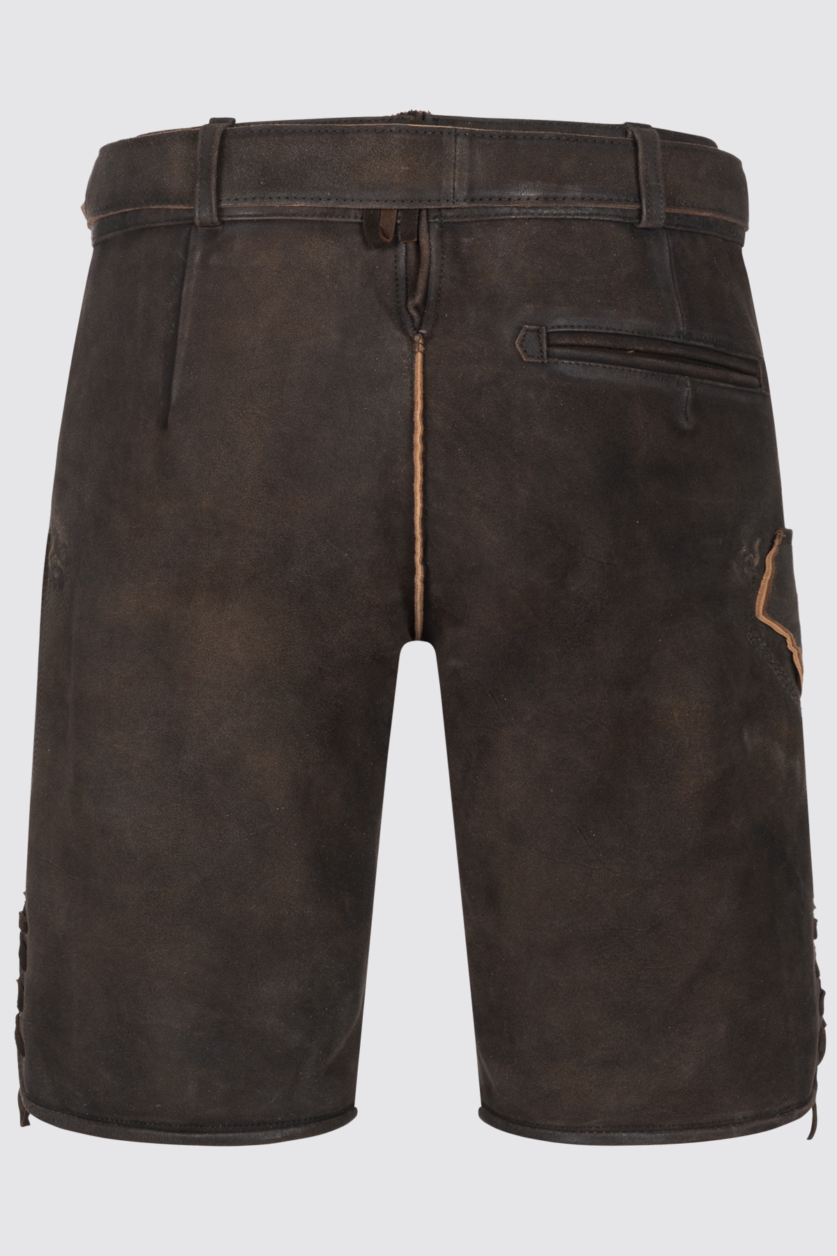 Krüger Lederhose »Lederhose Phil mit Gürtel«