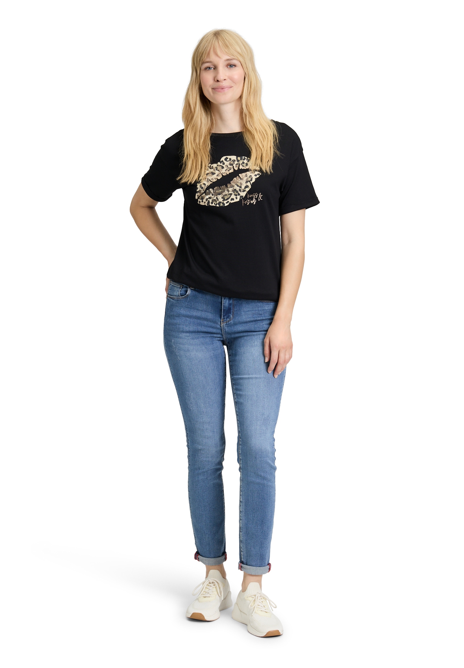 Betty Barclay Kurzarmshirt »Casual-Shirt mit Aufdruck«