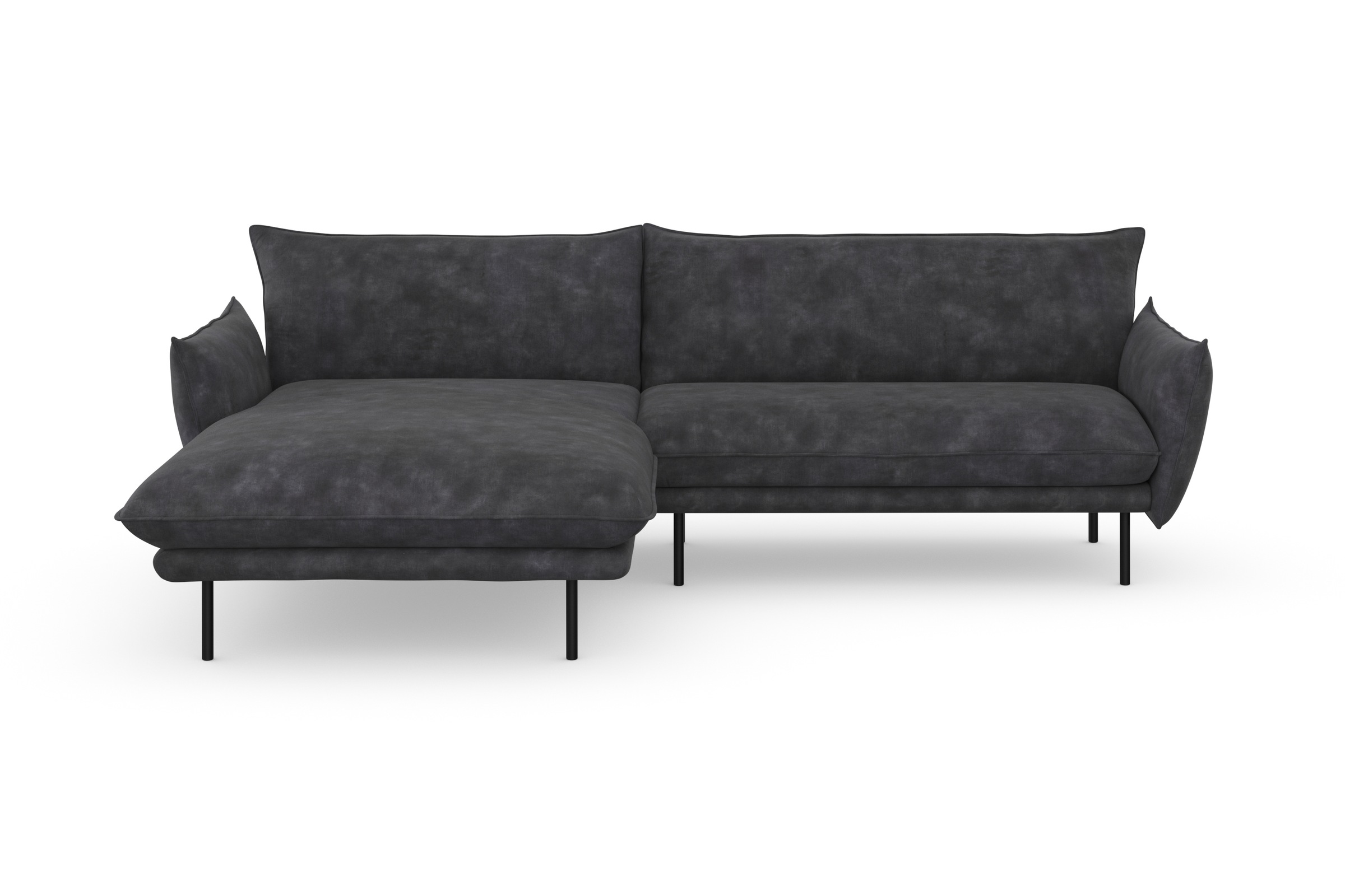 andas Ecksofa »Stine L-Form«, Besonderes Design durch Kissenoptik und Keder, by Morten Georgsen