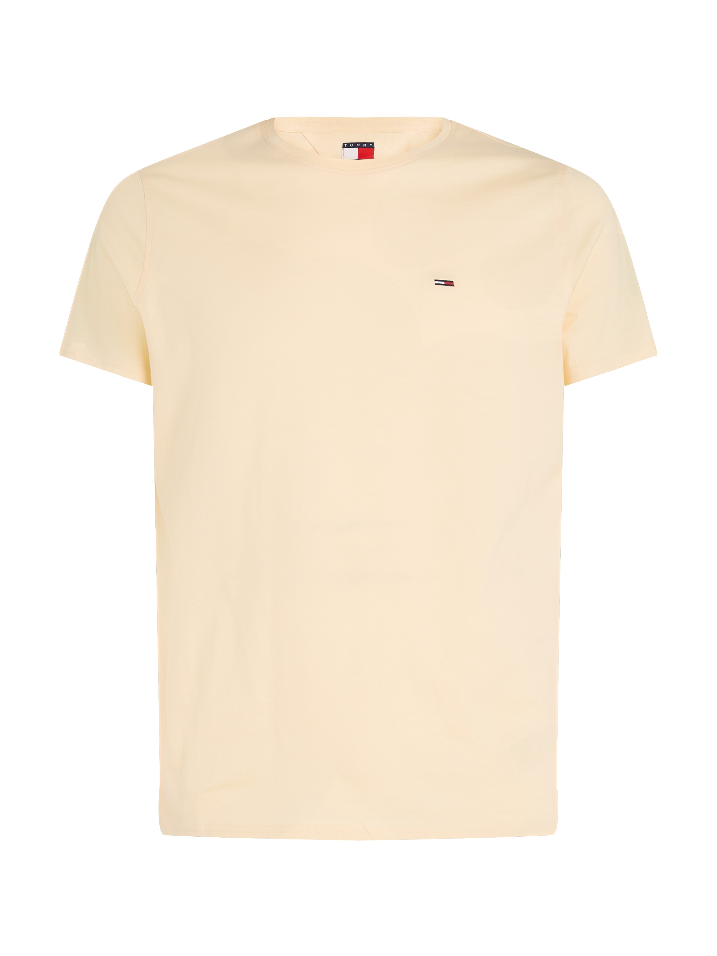 Tommy Jeans T-Shirt »TJM ESSENTIAL SOLID TEE«, mit Rundhalsausschnitt und dezenter Logo-Flag