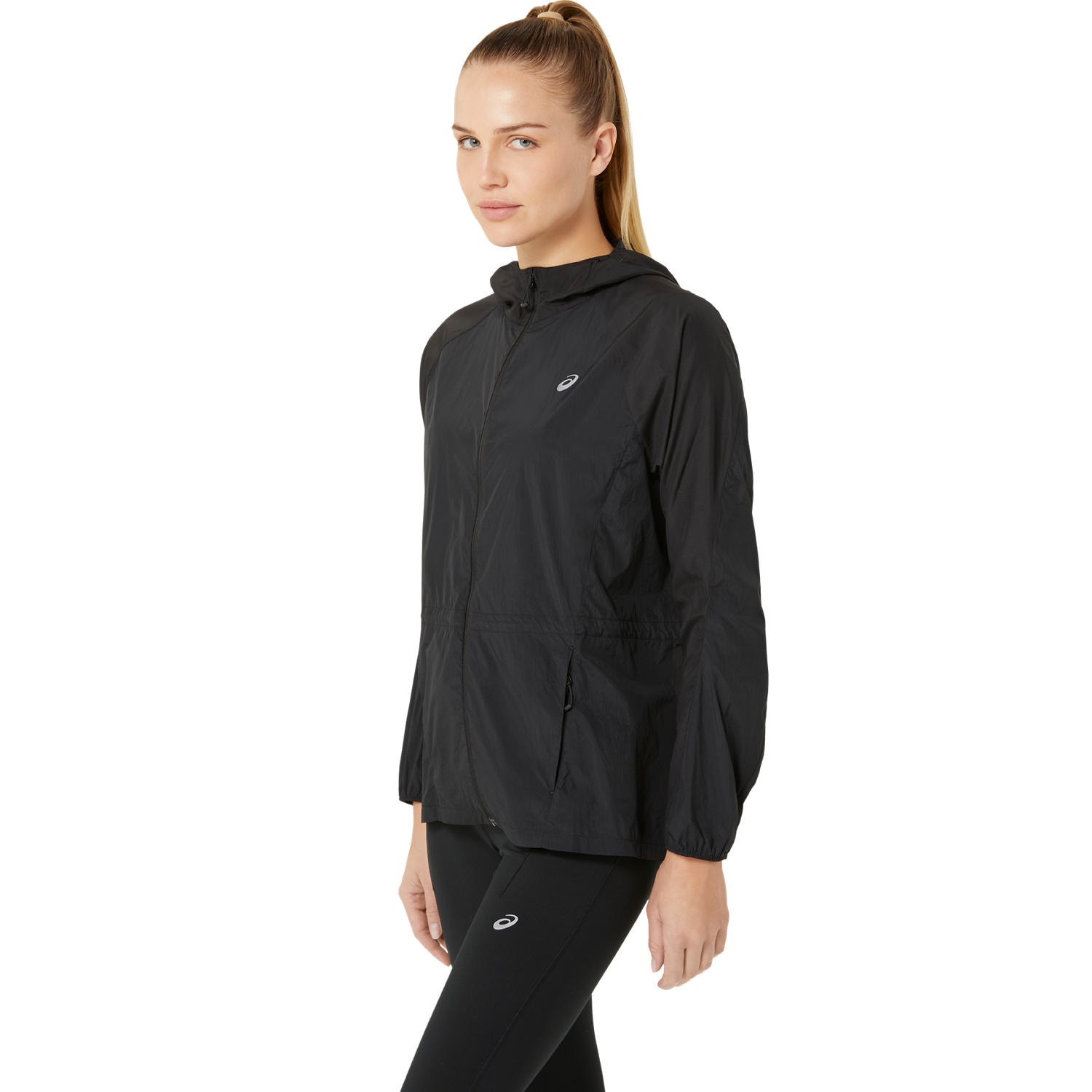 Asics Laufjacke »ROAD PACKABLE JACKET«, mit Kapuze