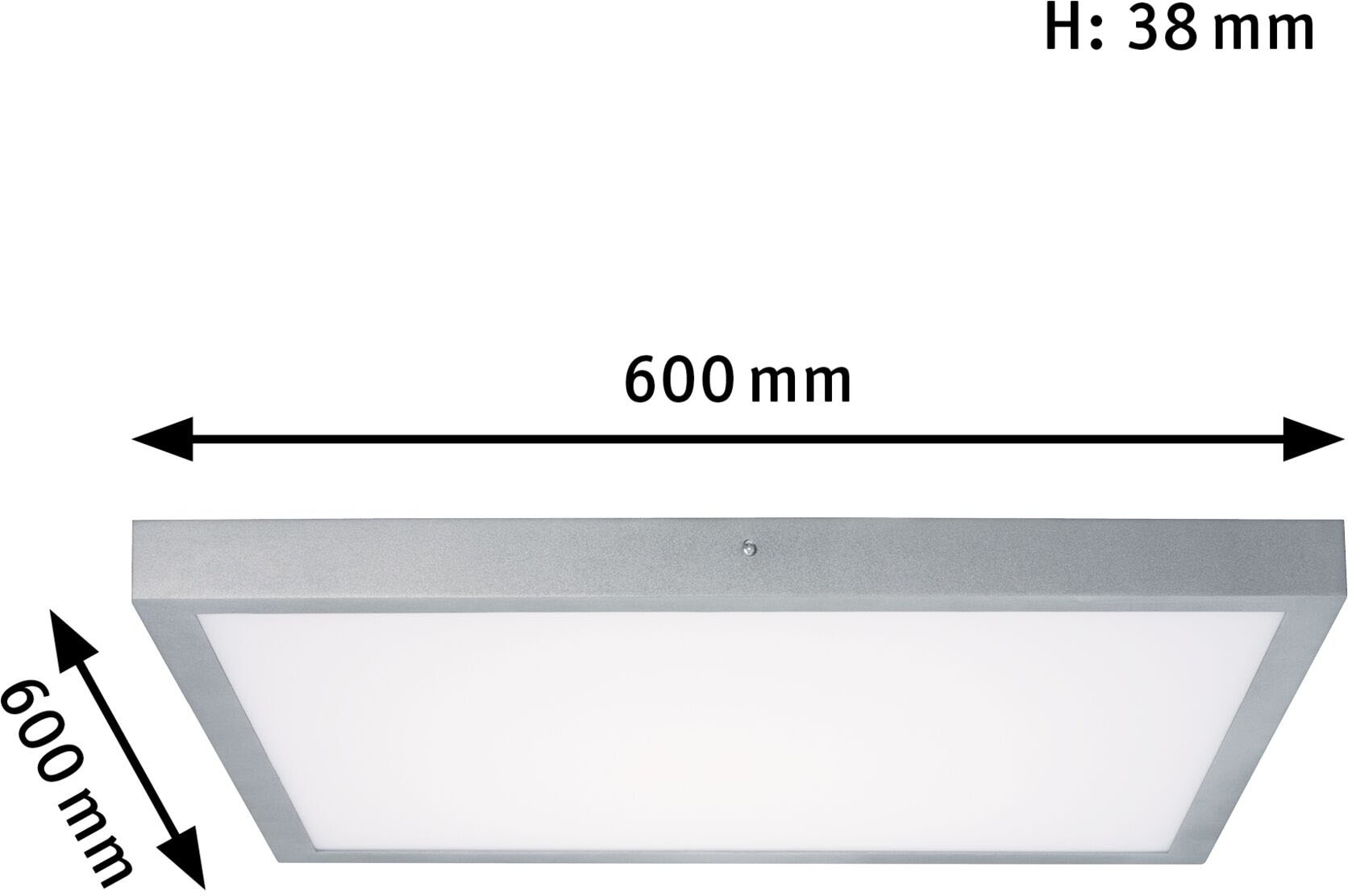 Paulmann LED Panel »Lunar«, 1 flammig