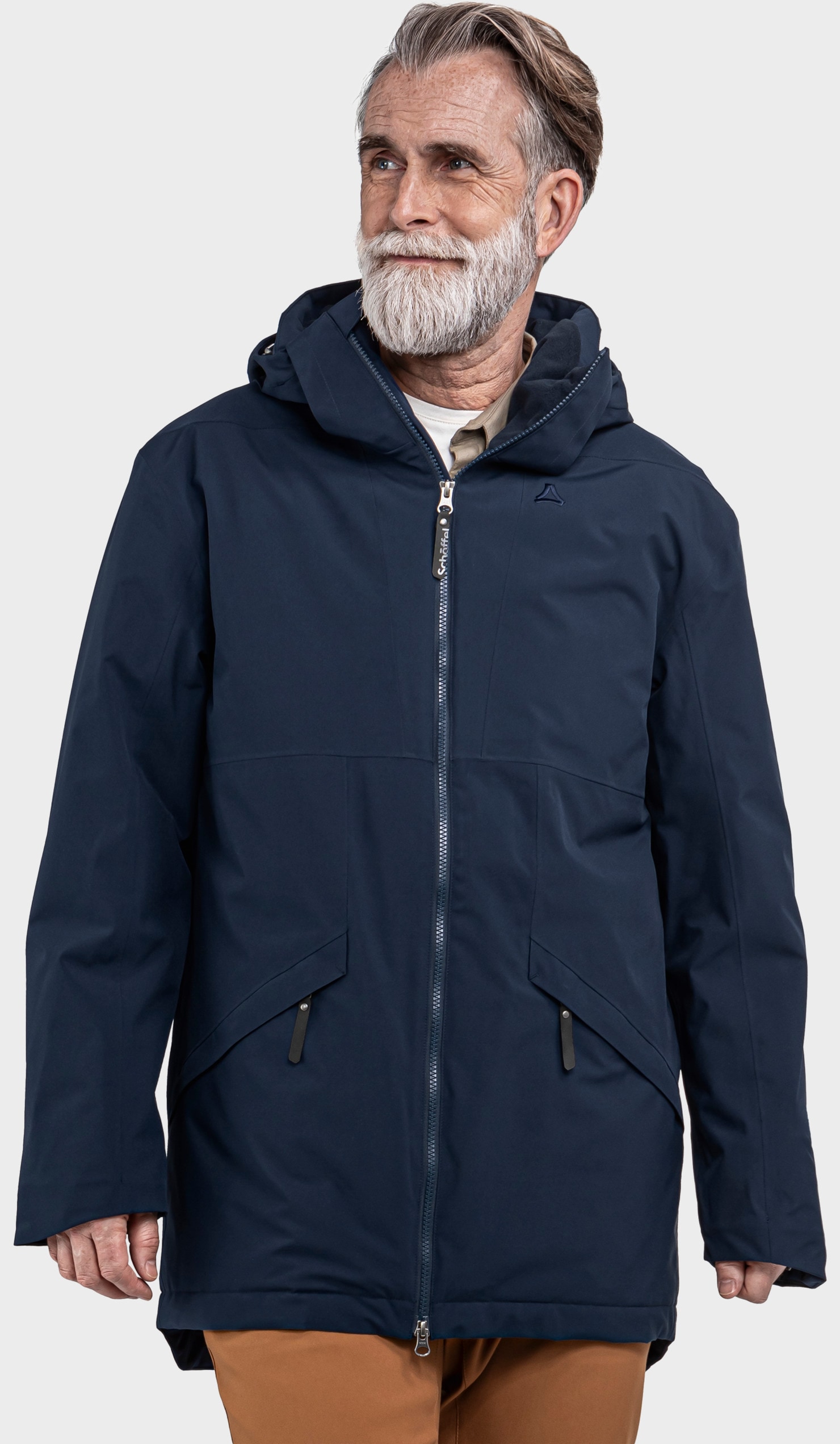 Schöffel Langjacke »Ins Parka Style Malkay MNS« mit Kapuze