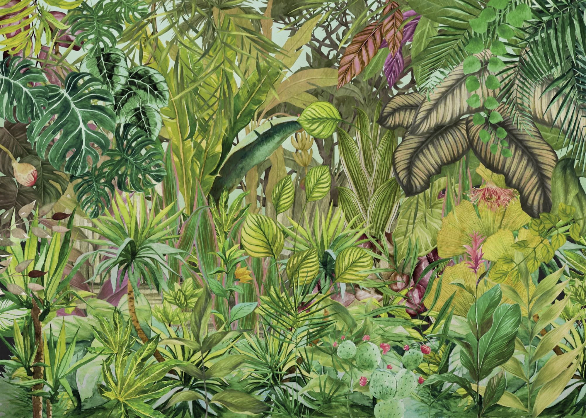 Komar Fototapete »Vlies Fototapete - Colorante - Größe 350 x 250 cm« Motiv | bedruckt glatt