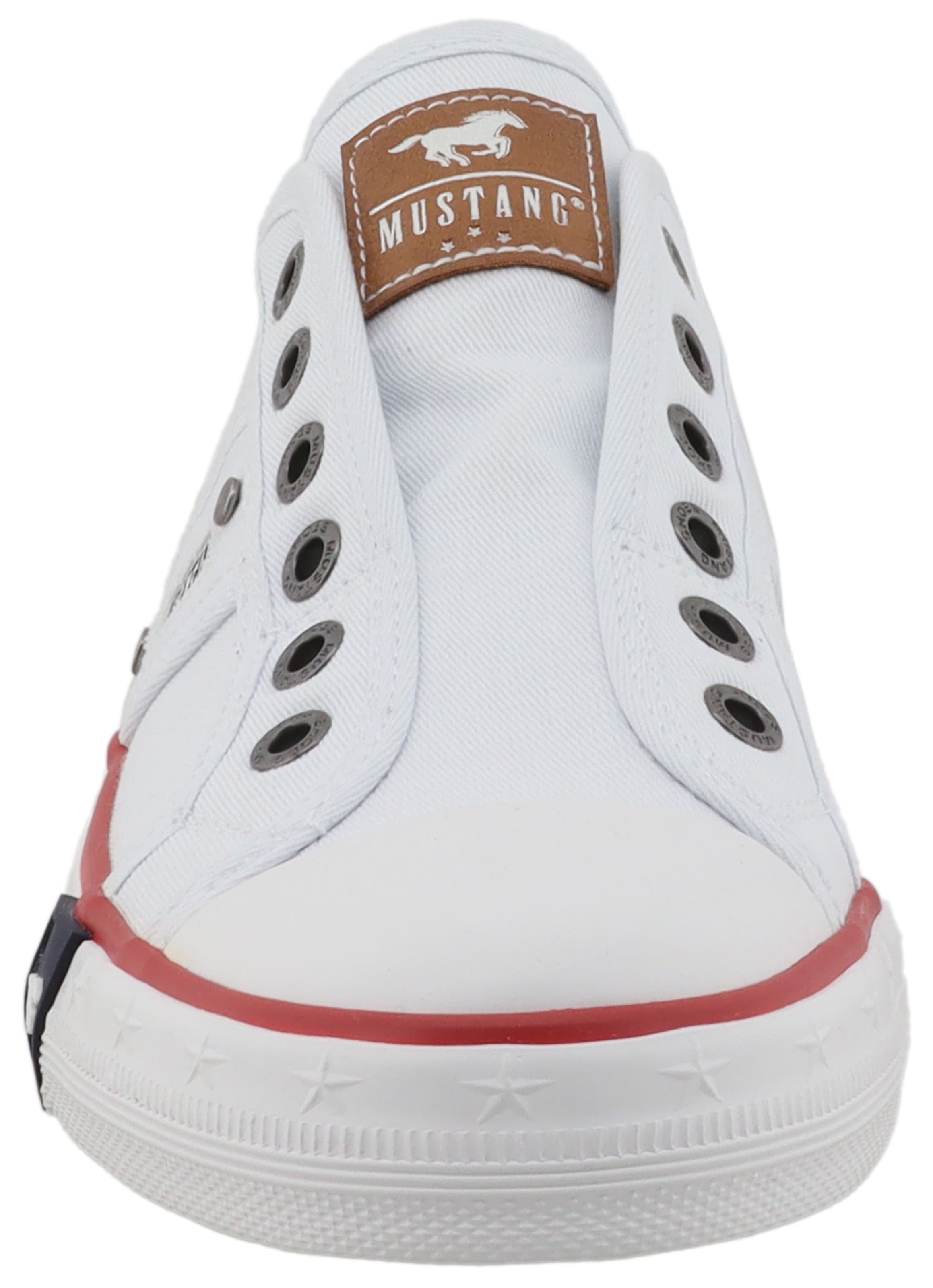 Mustang Shoes Slip-On Sneaker »Winona«  Slipper, Halbschuh mit modischen Kontrastnähten