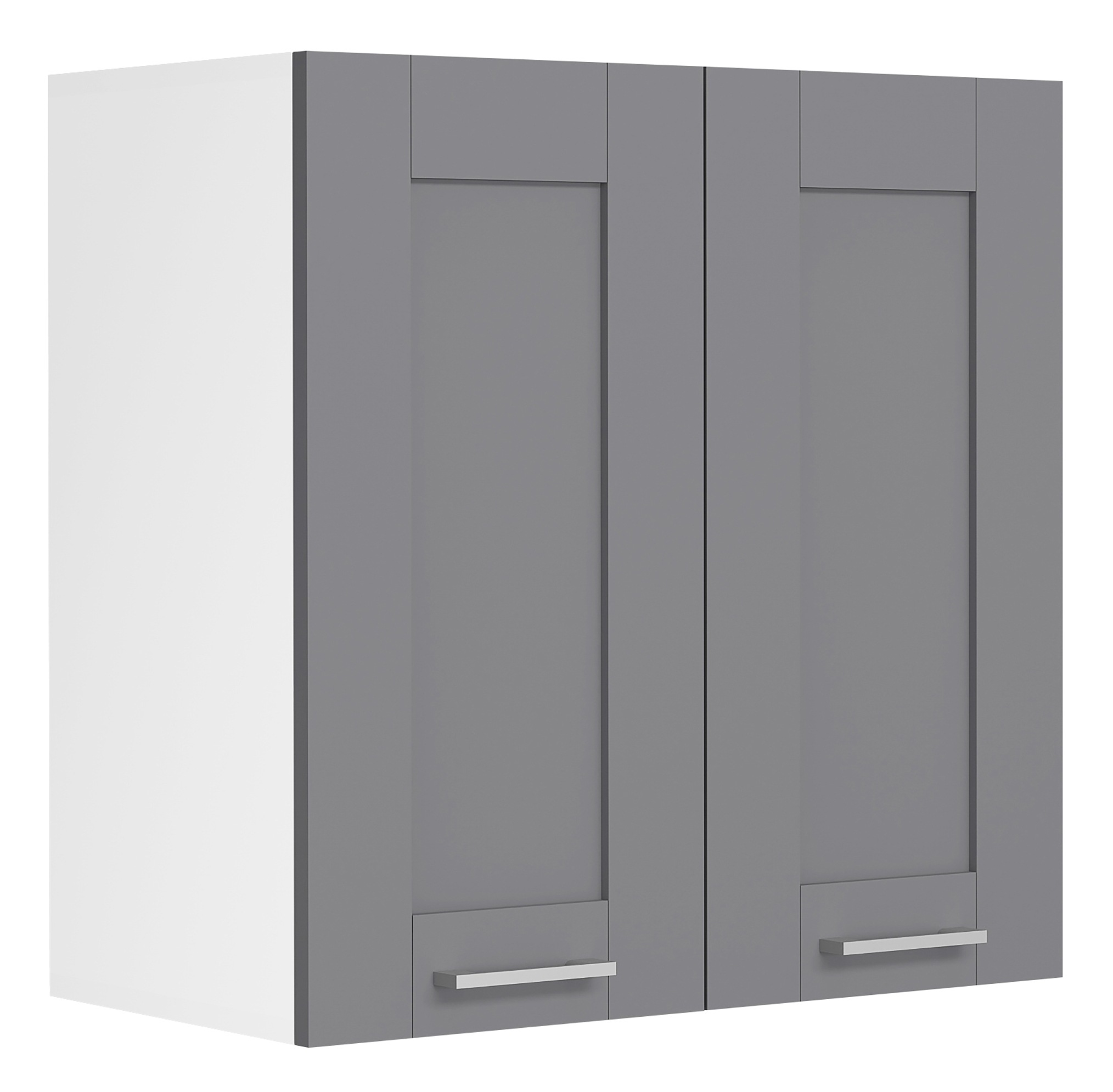 Meubles de cuisine Colura h. 60 x l. 60 x p. 31 cm Blanc / Anthrazit