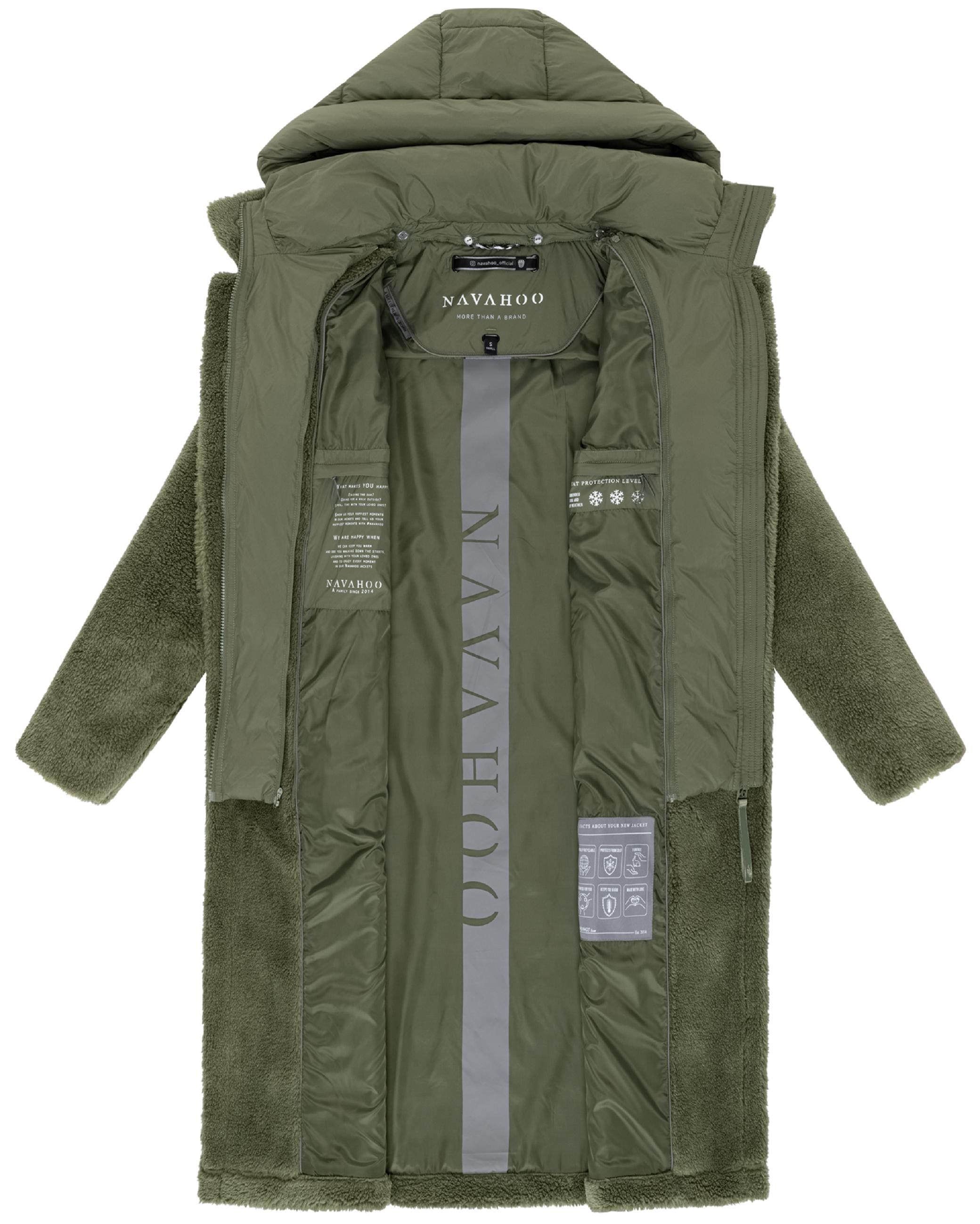 Navahoo Wintermantel »Wintermantel Teddyzauber 14«