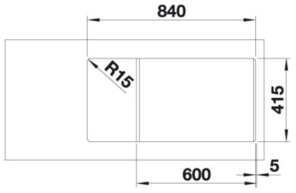 Blanco Granitspüle »FAVUM XL 6 S«, erhältlich in mehreren Farben