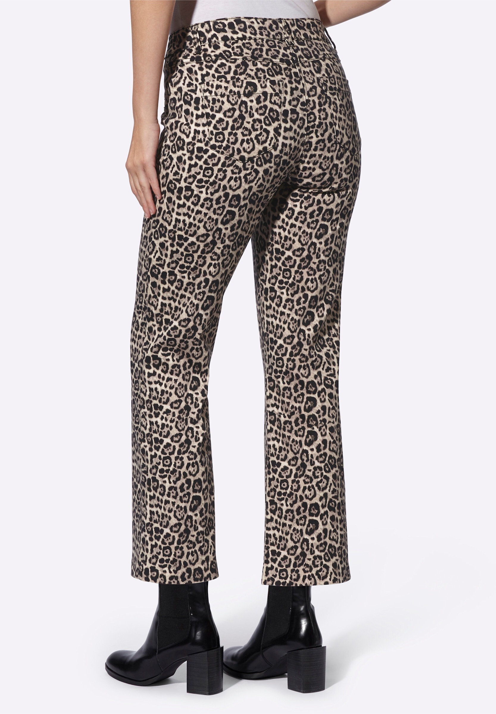 heine Bequeme Jeans »7/8-Jeans Jeans mit Zier-Reißverschlüssen«