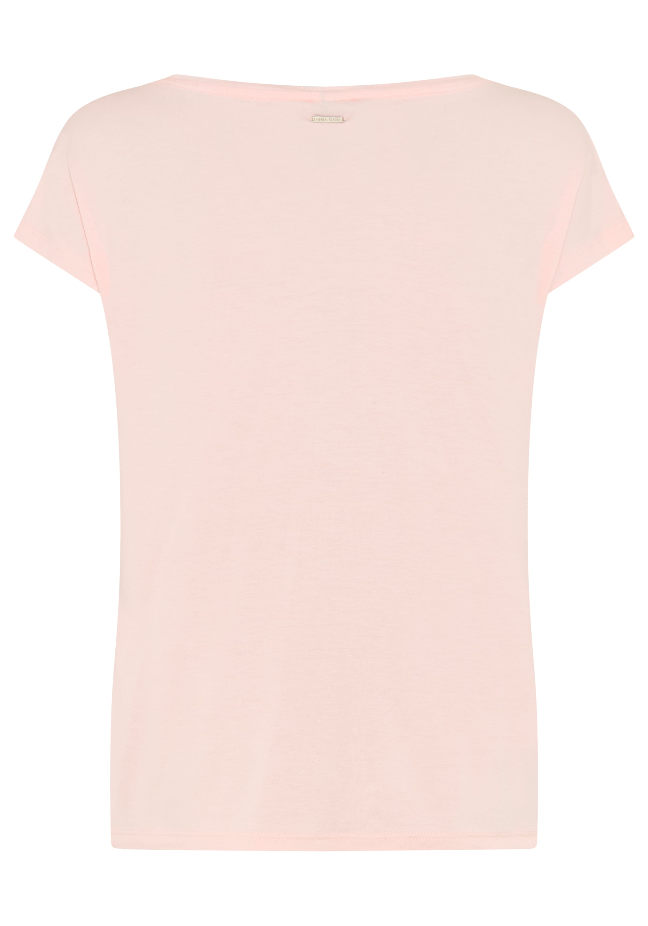 Laura Scott Shirtbluse »im Materialmix mit Satin, verschiedene Muster für jeden Geschmack,« femininer Stil, Rundhalsausschnitt, lockere Passform