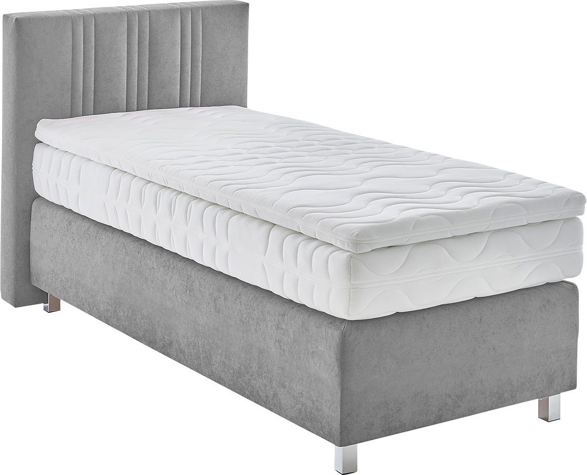 Boxspringbett, wahlweise mit Bettkasten und Topper