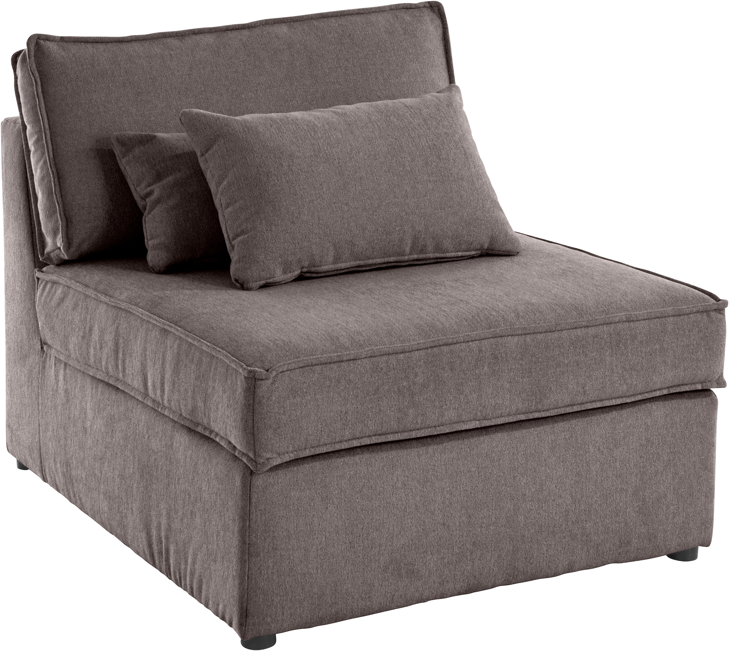 RAUM.ID Sofa-Mittelelement »Florid«, als Teil Modulsofas, Sitzkomfort, auf Rechnung fester in Cord auch kaufen eines