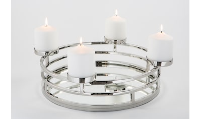 Fink Adventsleuchter »Duplex, Weihnachtsdeko«, (1 St.), 4-flammiger  Kerzenhalter im eleganten Design auf Rechnung bestellen