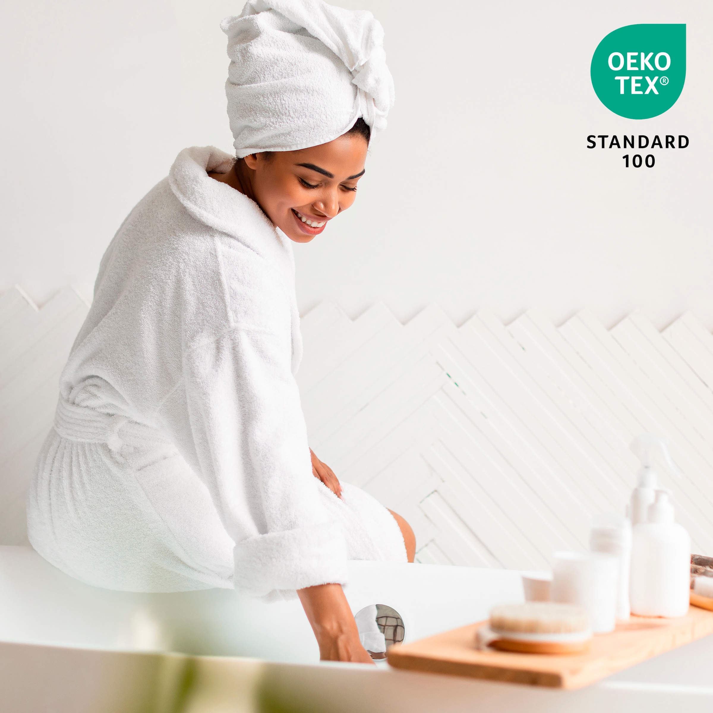 OTTO home Handtuch Set »Merida, 4 Duschtücher 70x140cm, 4 Handtücher 50x100cm« 8 Frottier kuschelig weich, einfarbig, 100% Baumwolle