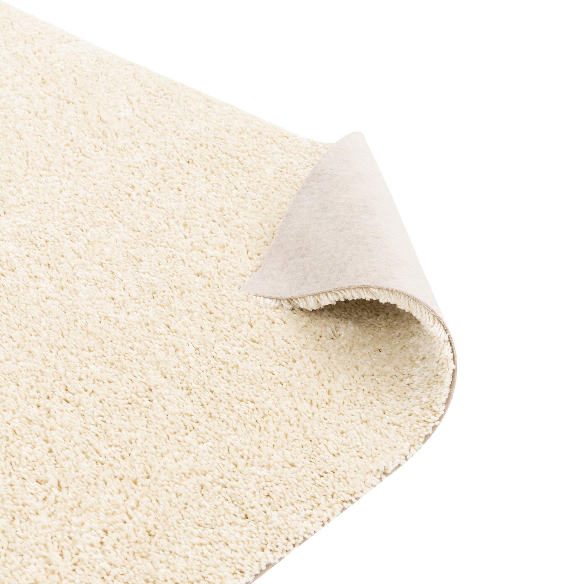 my home Teppichboden »Rava, Velours« rechteckig 16 mm Höhe Uni Farben, Breite 400 cm, weich, strapazierfähig, Wohnzimmer