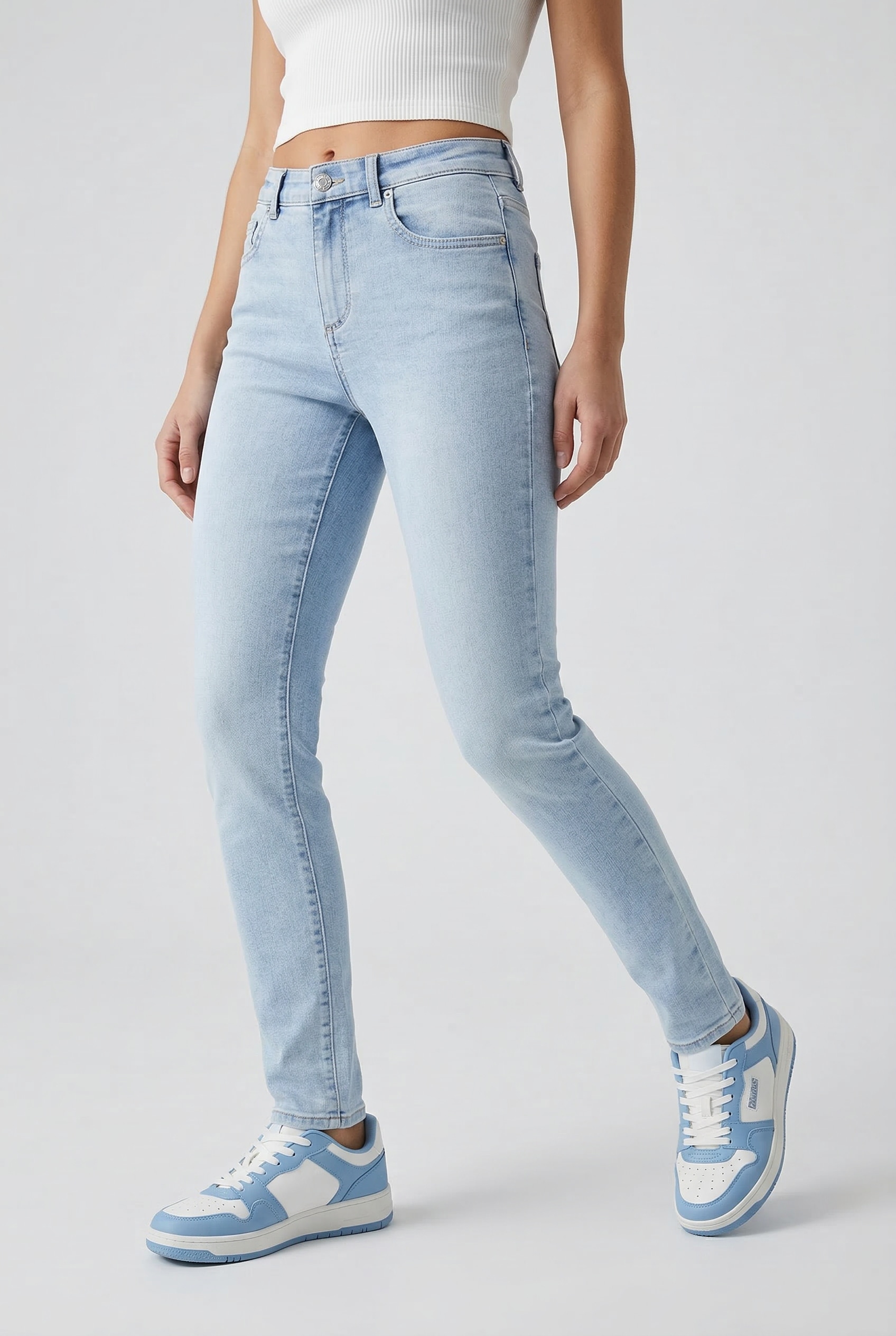 ONLY Skinny-fit-Jeans »ONLMARIA MID WAIST SK DNM BOX«