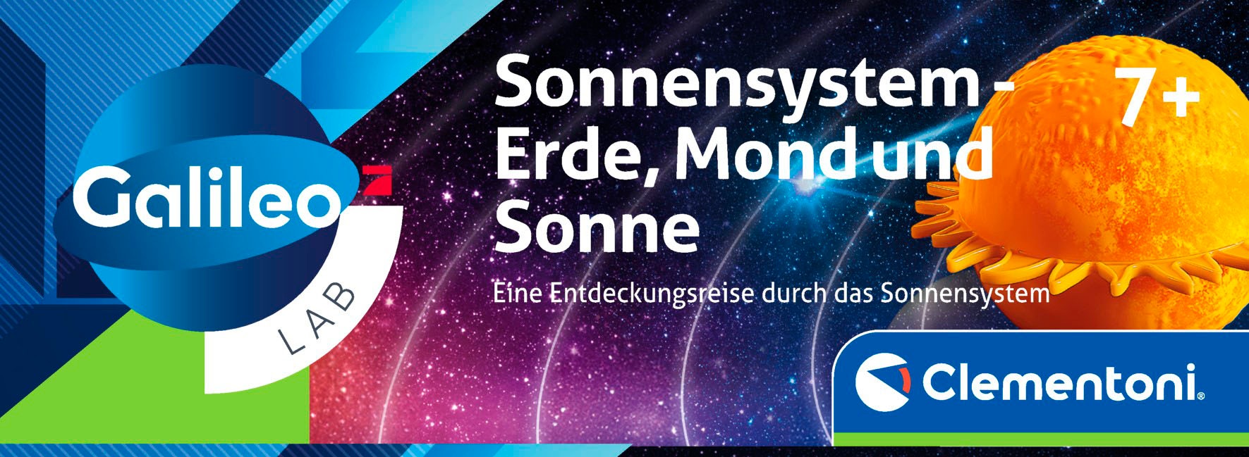 Clementoni® Experimentierkasten »Galileo Lab, Sonnensystem - Erde«, Made in Europe