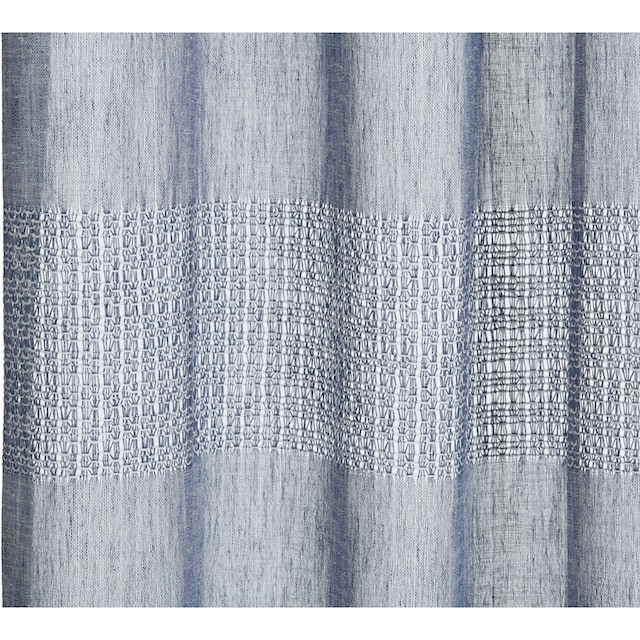Gözze Vorhang »Marrakesch - Ösenschal«, (1 St.), HxB: 245x140, transparentes  Gewebe inkl. Querstreifen