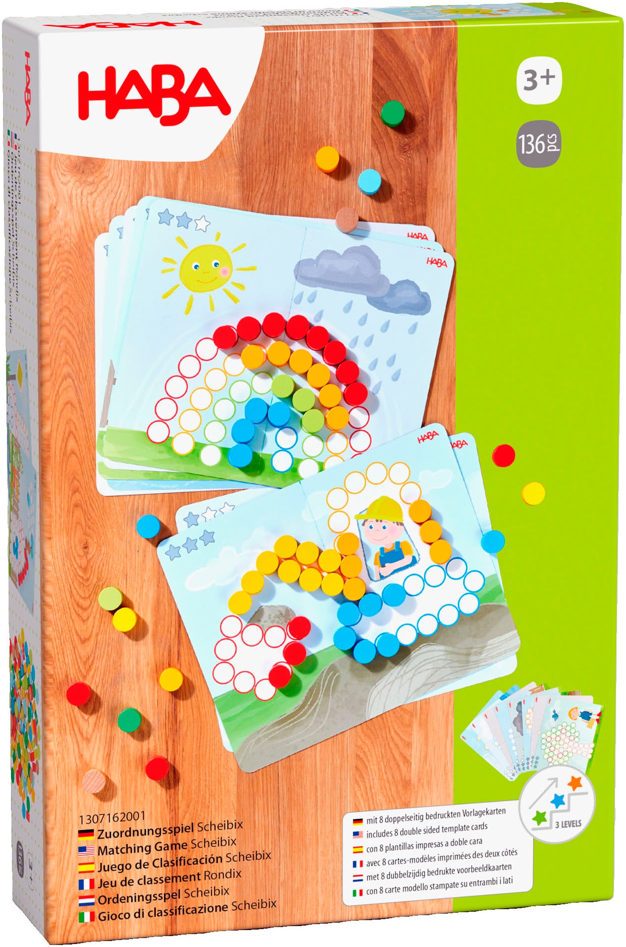 Haba Lernspielzeug »Zuordnungsspiel Scheibix«