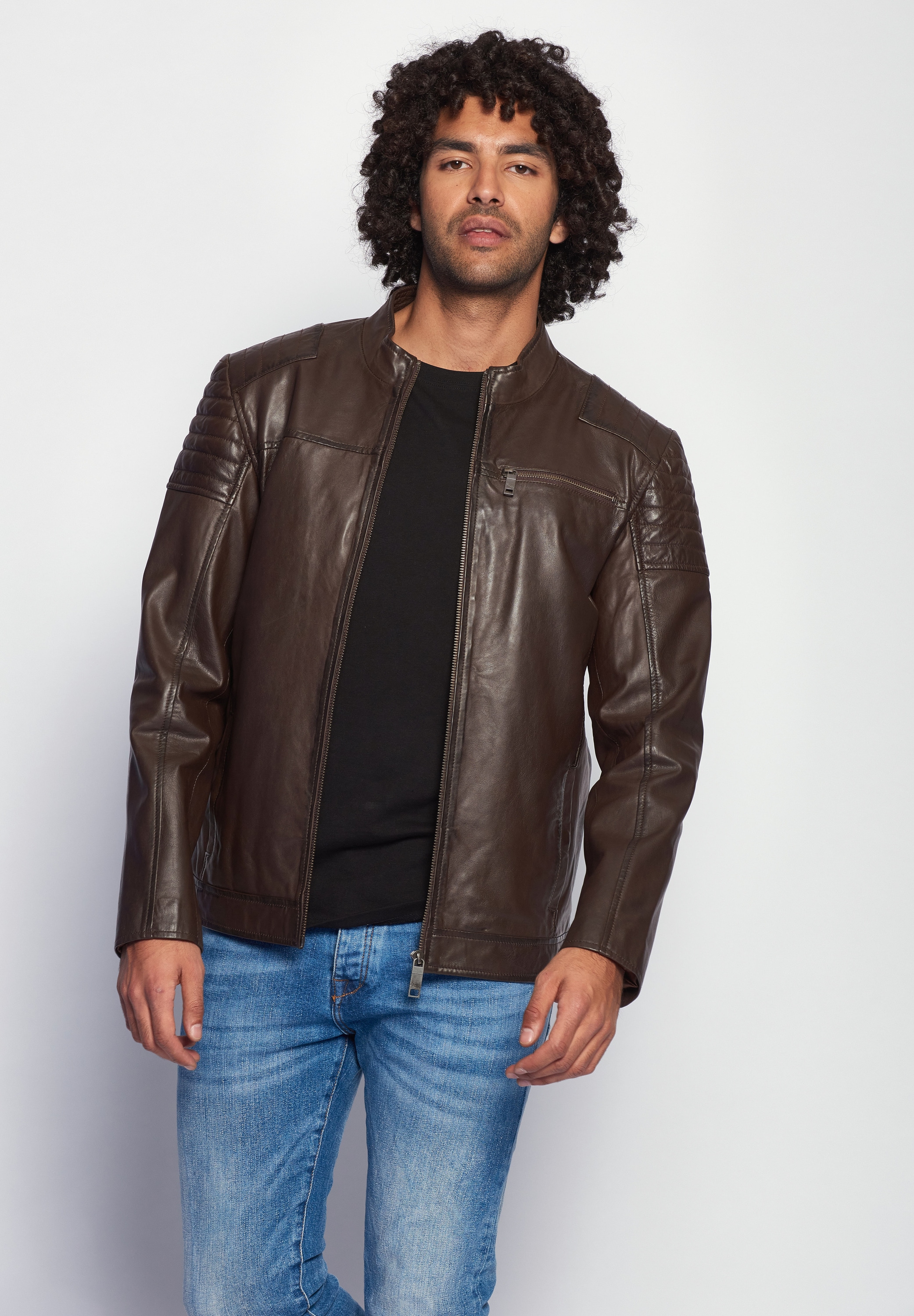 Maze Lederjacke »Lederjacke Rocha«