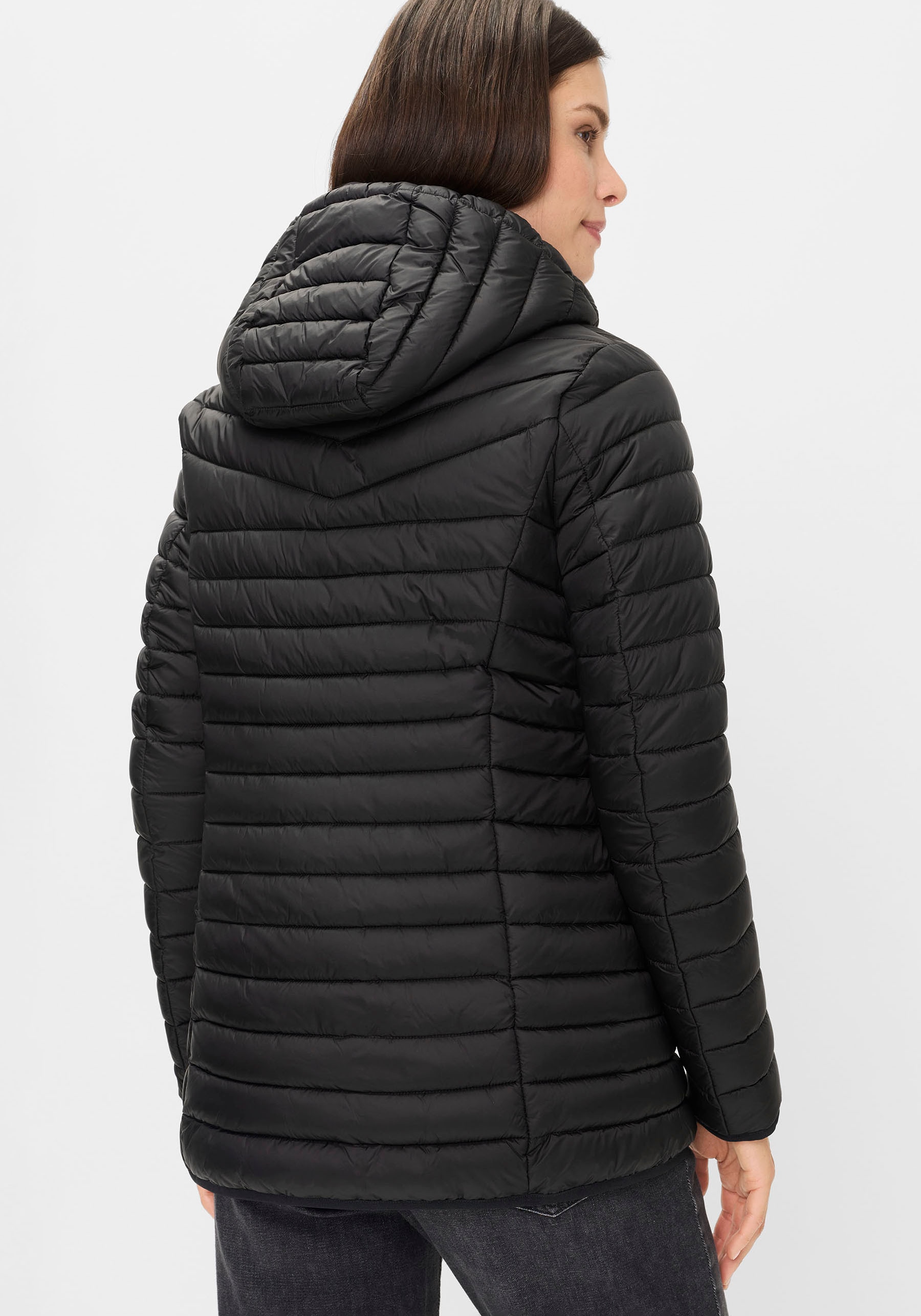 Fuchs Schmitt Steppjacke »Steppjacke« mit Kapuze mit abnehmbarer Kapuze