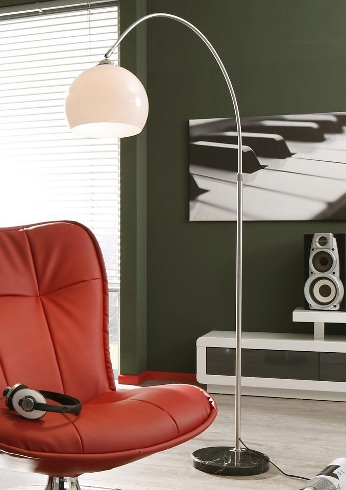 JUST LIGHT Bogenlampe »PIA«, 1 flammig, Leuchtmittel E27 | ohne Leuchtmittel