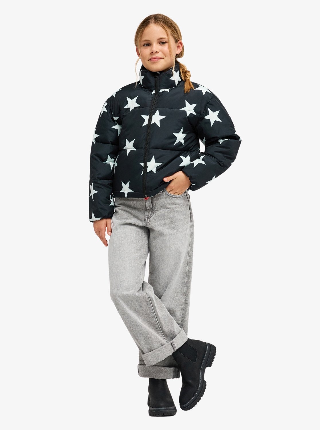 Roxy Steppjacke »VISTA LOVE« für Teens, mit Futter und Wattierung aus Polyester