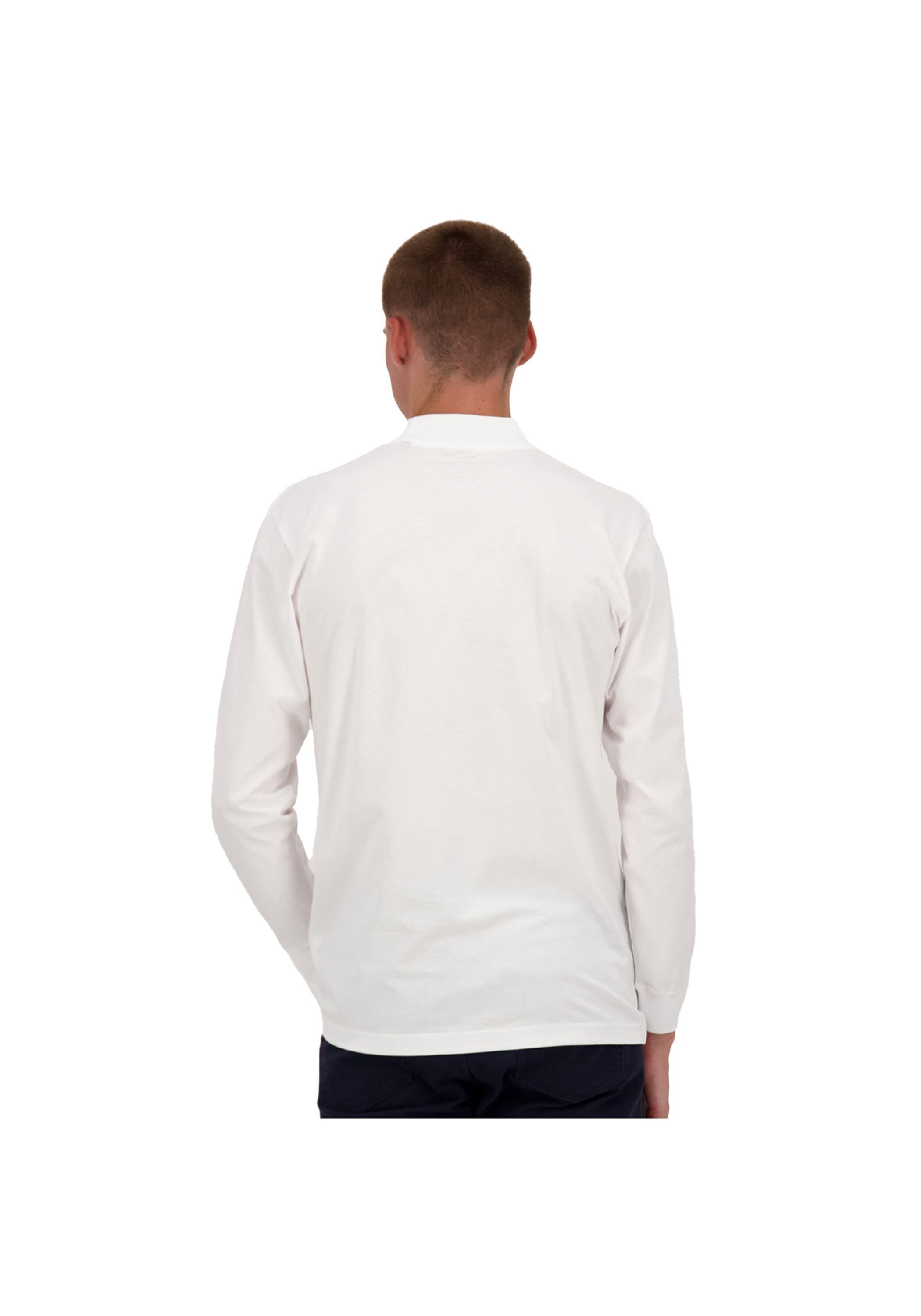 RAGMAN Longsweatshirt »Longsleeve Langarm Basic Stehkragen Regular Fit«