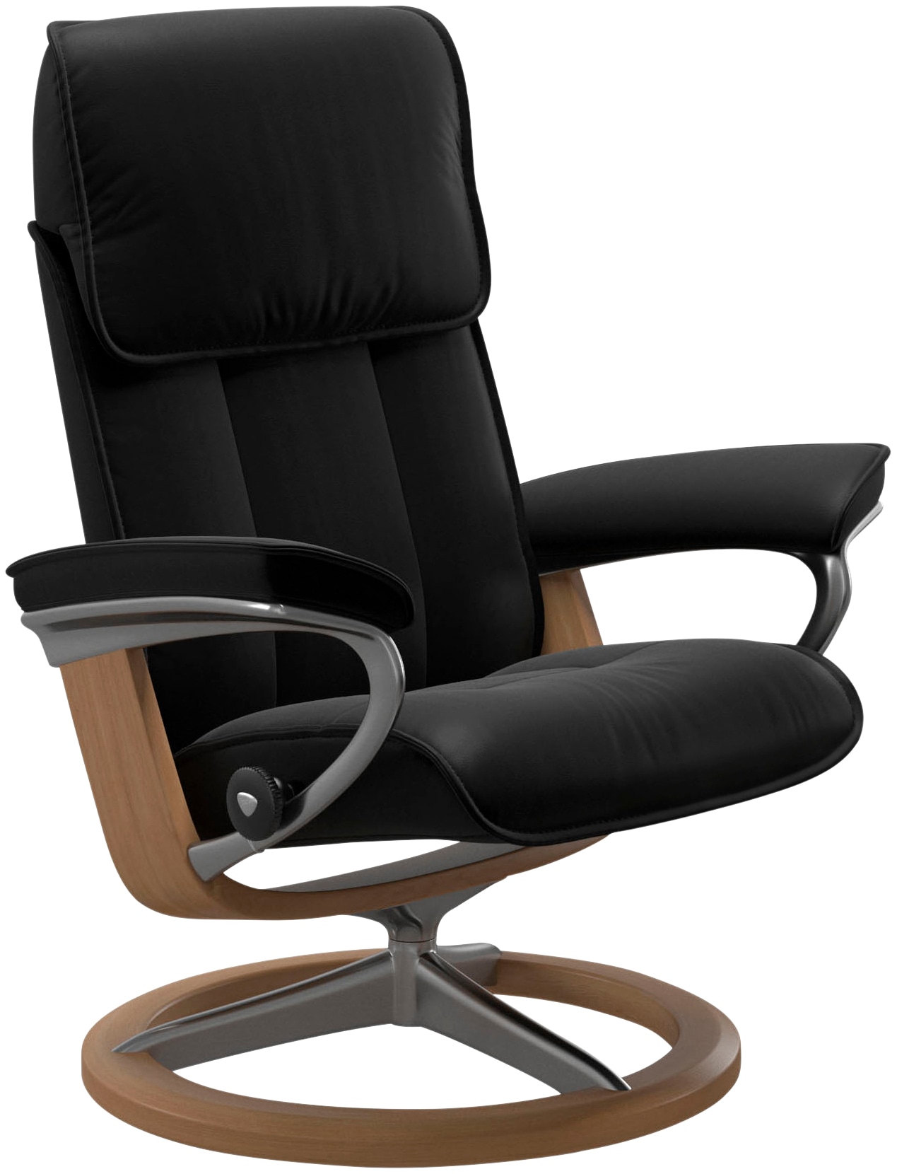 Stressless® Relaxsessel »Admiral«, mit Signature Base, Größe M & L, Gestell Eiche