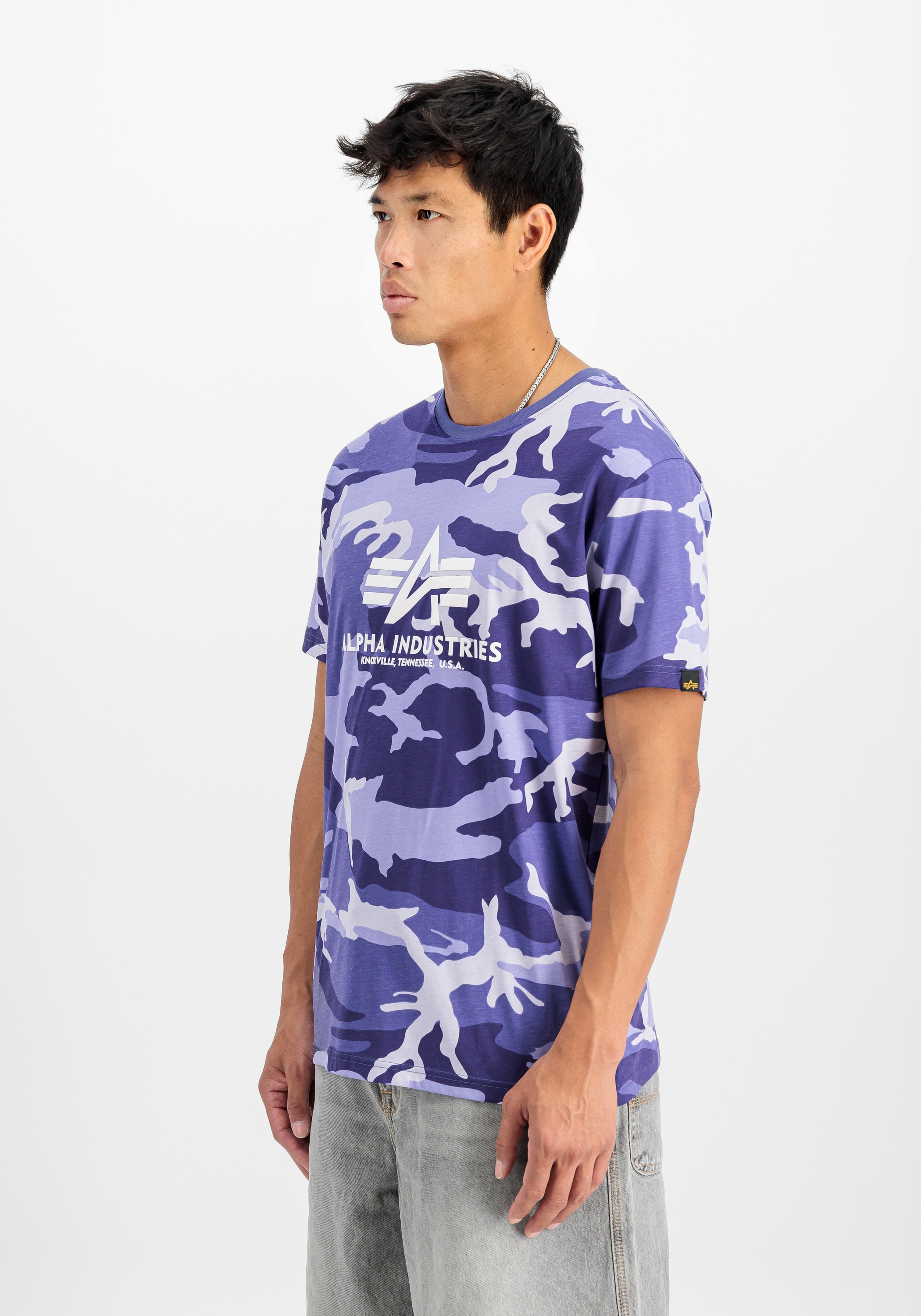 Alpha Industries T-Shirt »Basic T-Shirt BL Camo PP«