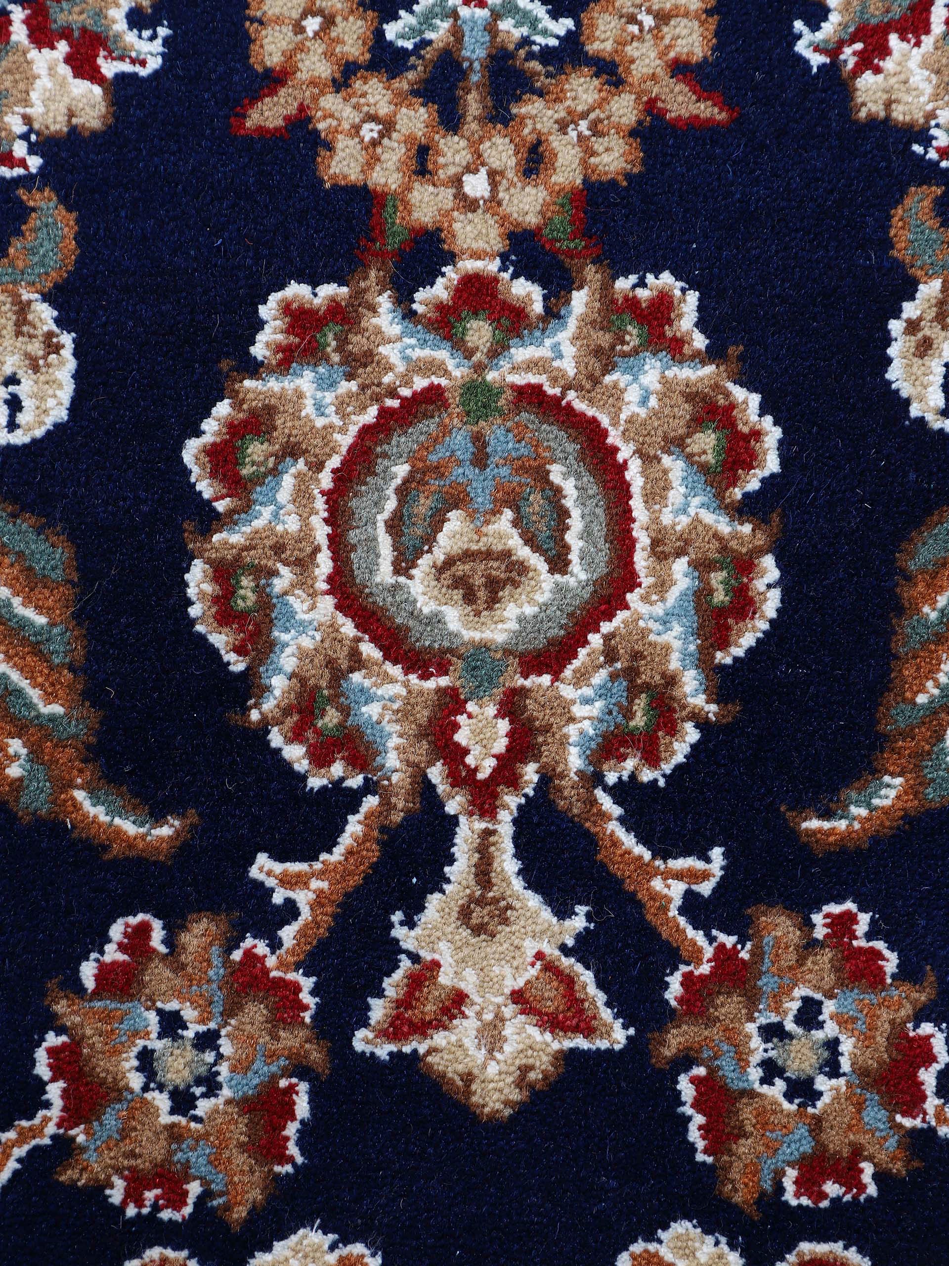 Woven Arts Orientteppich »Nain,  auch als Läufer«, rechteckig, 15 mm Höhe, handgeknüpft, Wohnzimmer, reine Wolle