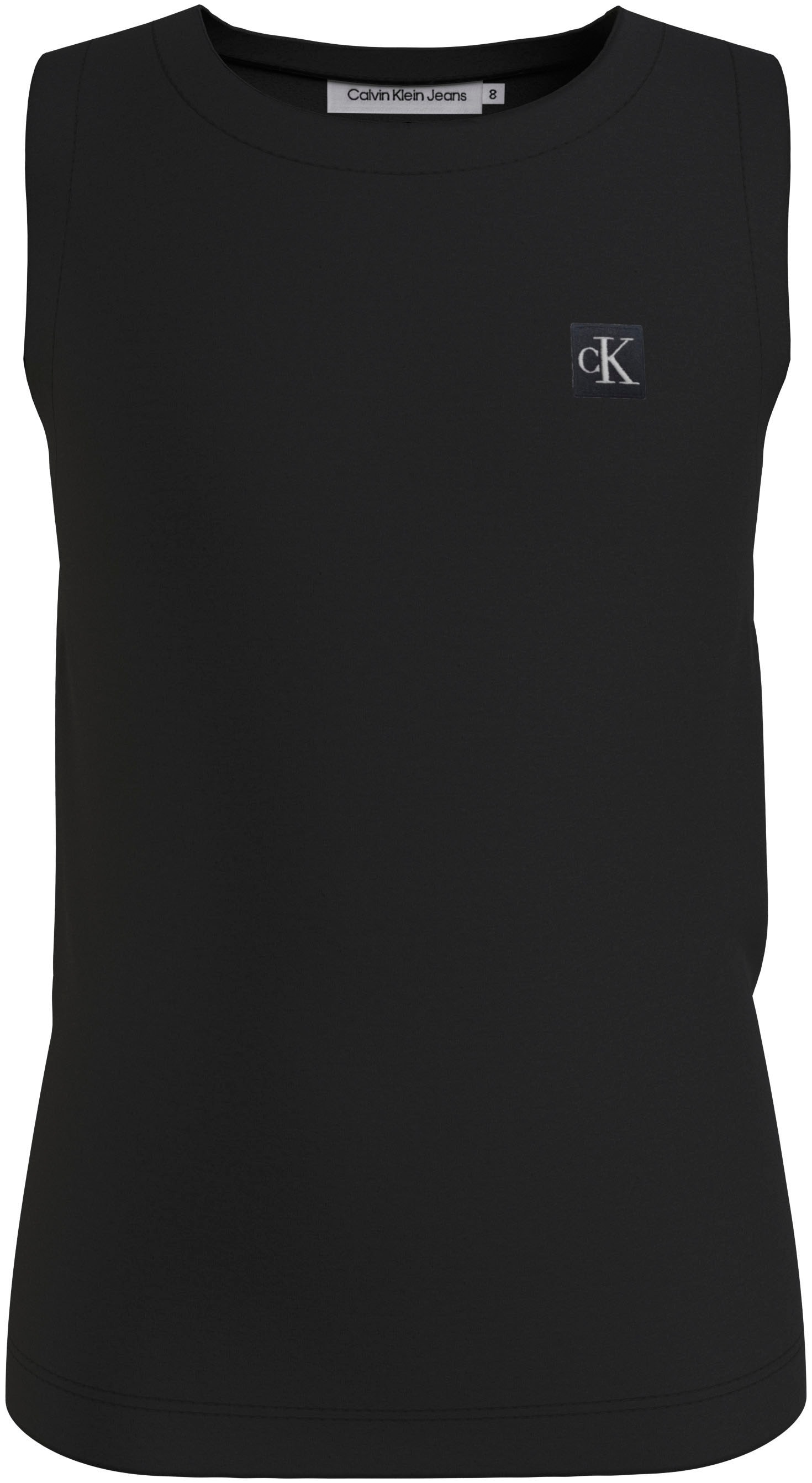 Calvin Klein Jeans Tanktop »MONO MINI BADGE REG. TANK TOP«, Kinder bis 16 Jahre