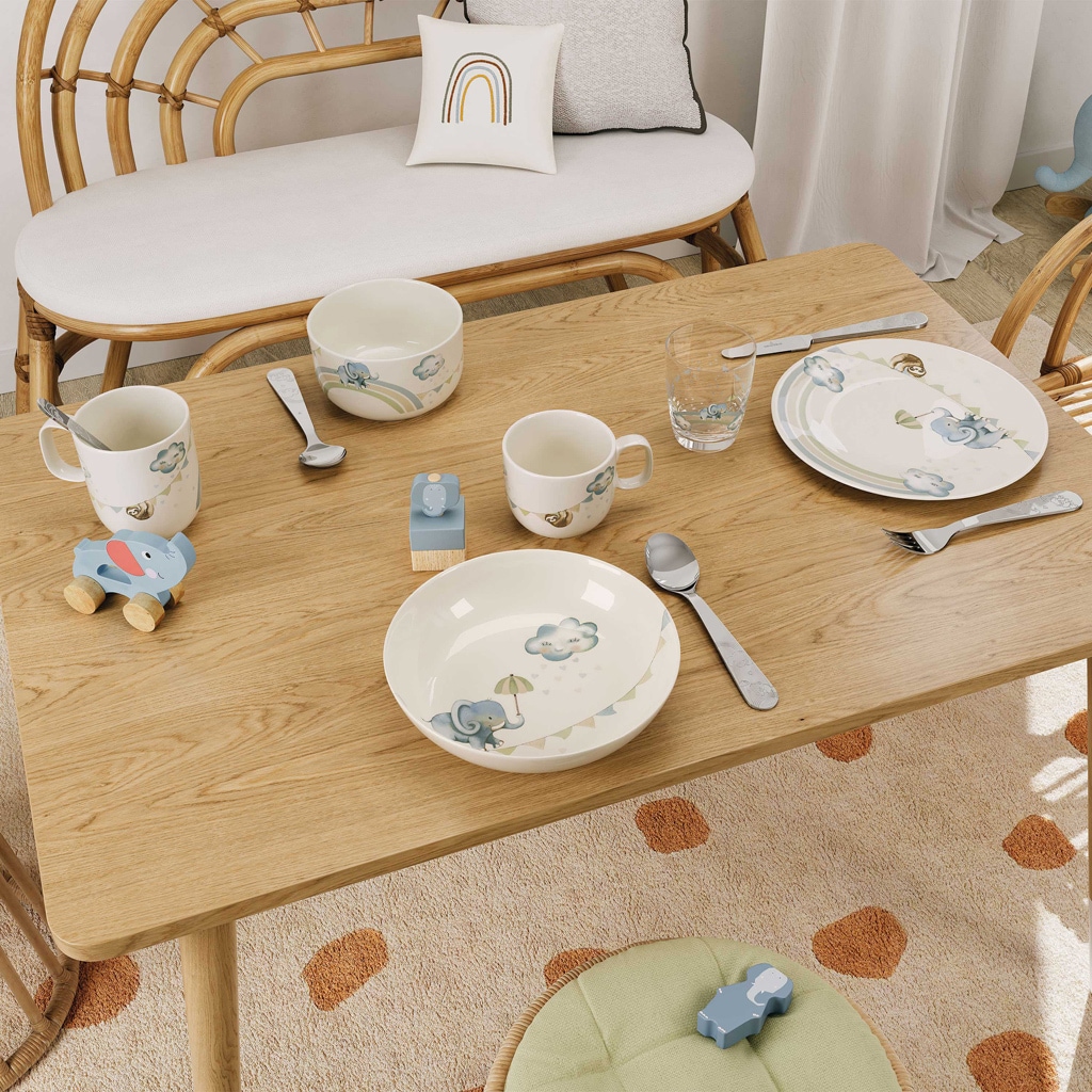 Villeroy & Boch Kinderbesteck »Kinderbesteck Walk like an Elephant 4er Set silber«