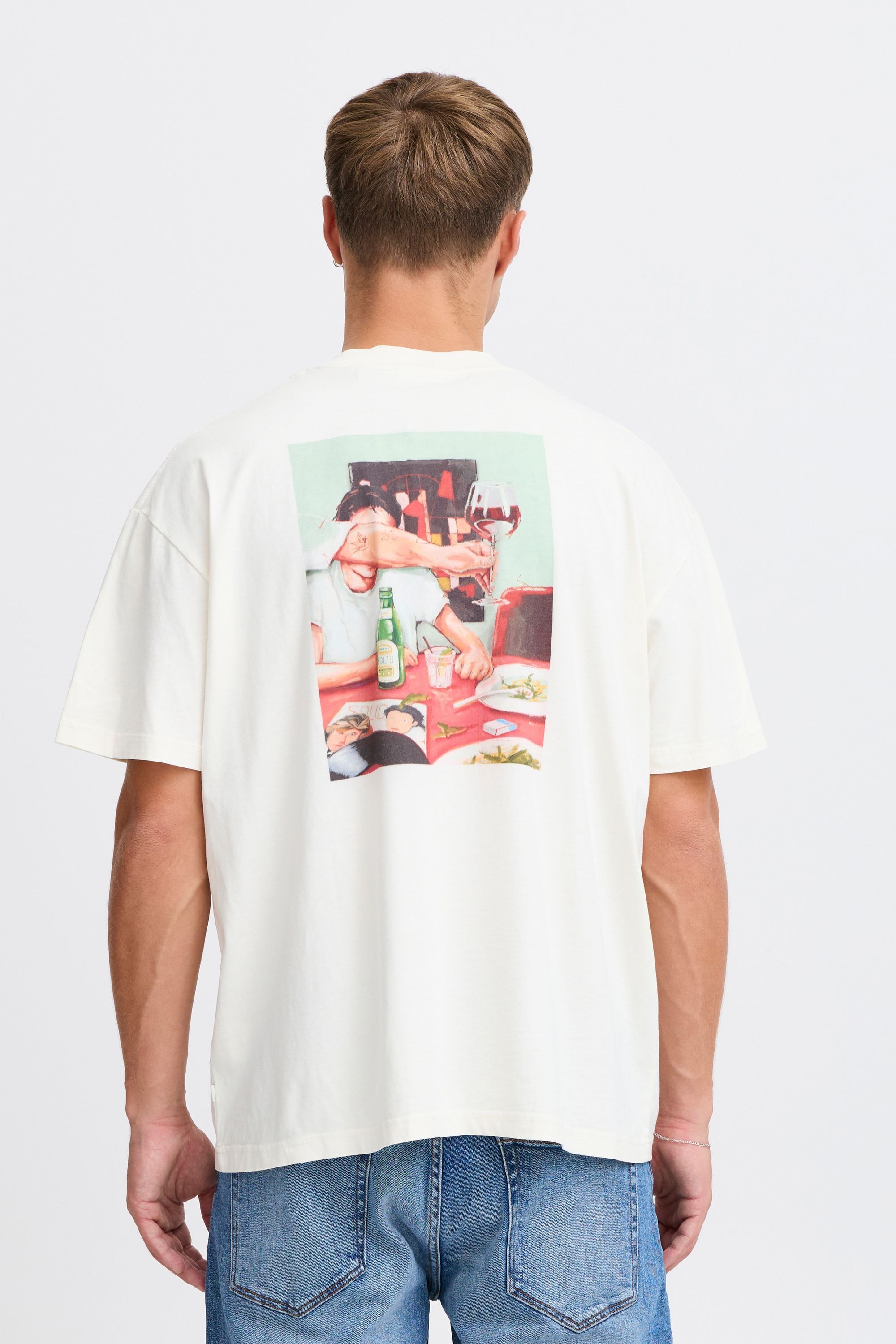 !Solid T-Shirt »T-Shirt SDNOJUS«