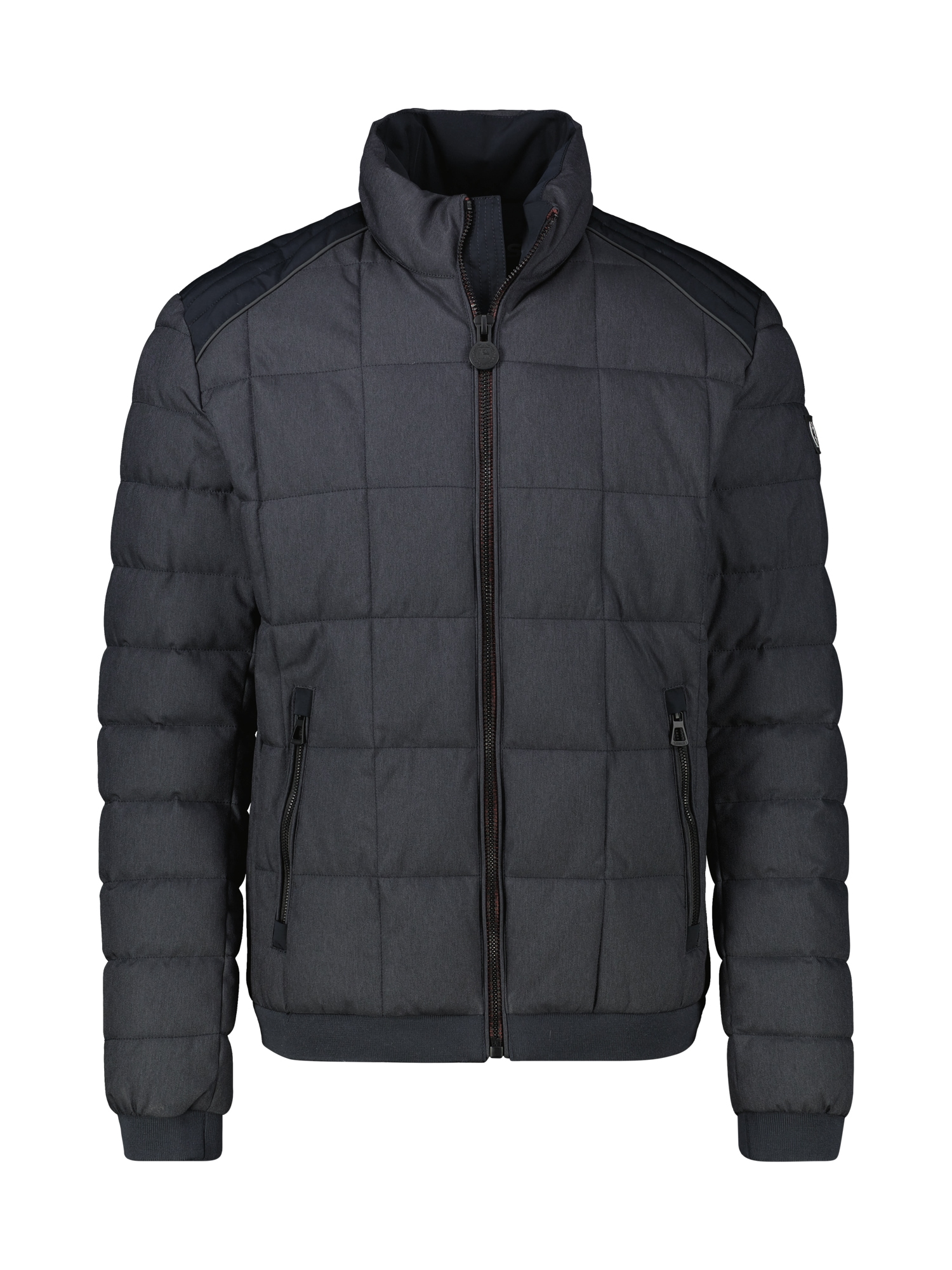 LERROS Steppjacke »LERROS Steppjacke in Woll-Optik« ohne Kapuze Wasser- und windabweisend, atmungsaktiv