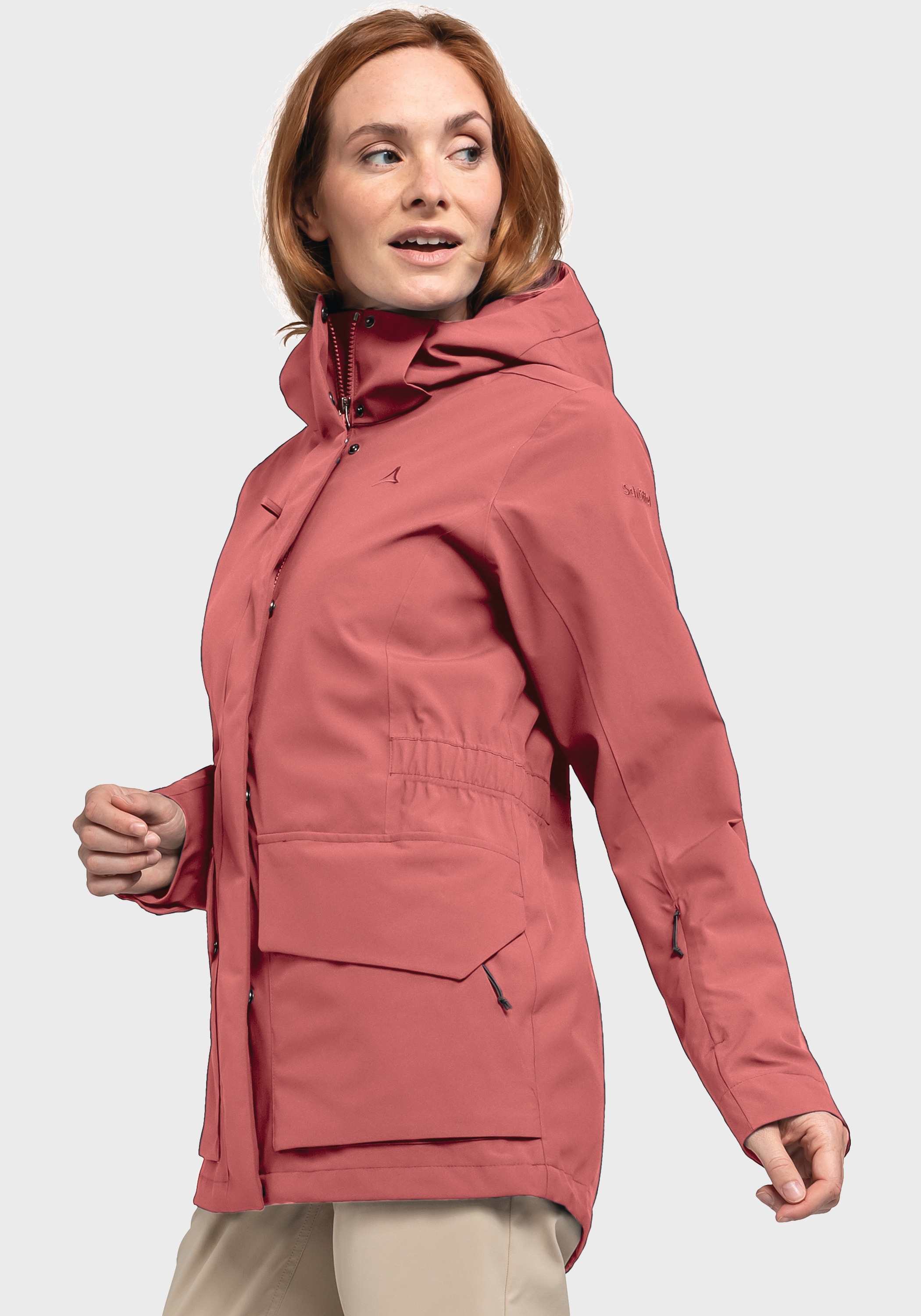 Schöffel Outdoorjacke »Jacket Geneva L«, mit Kapuze