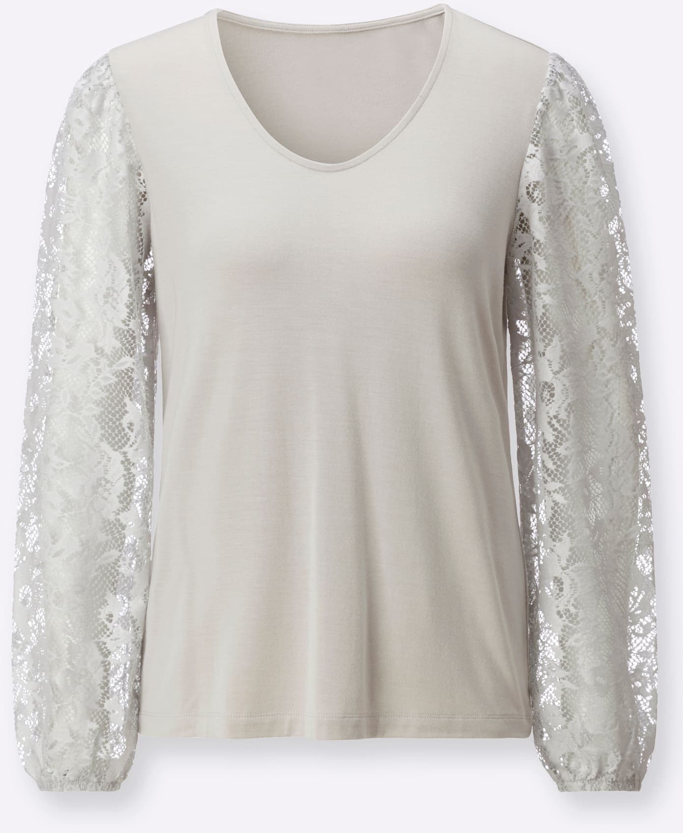 creation L Langarmshirt »Lyocell-Shirt« 1 tlg.