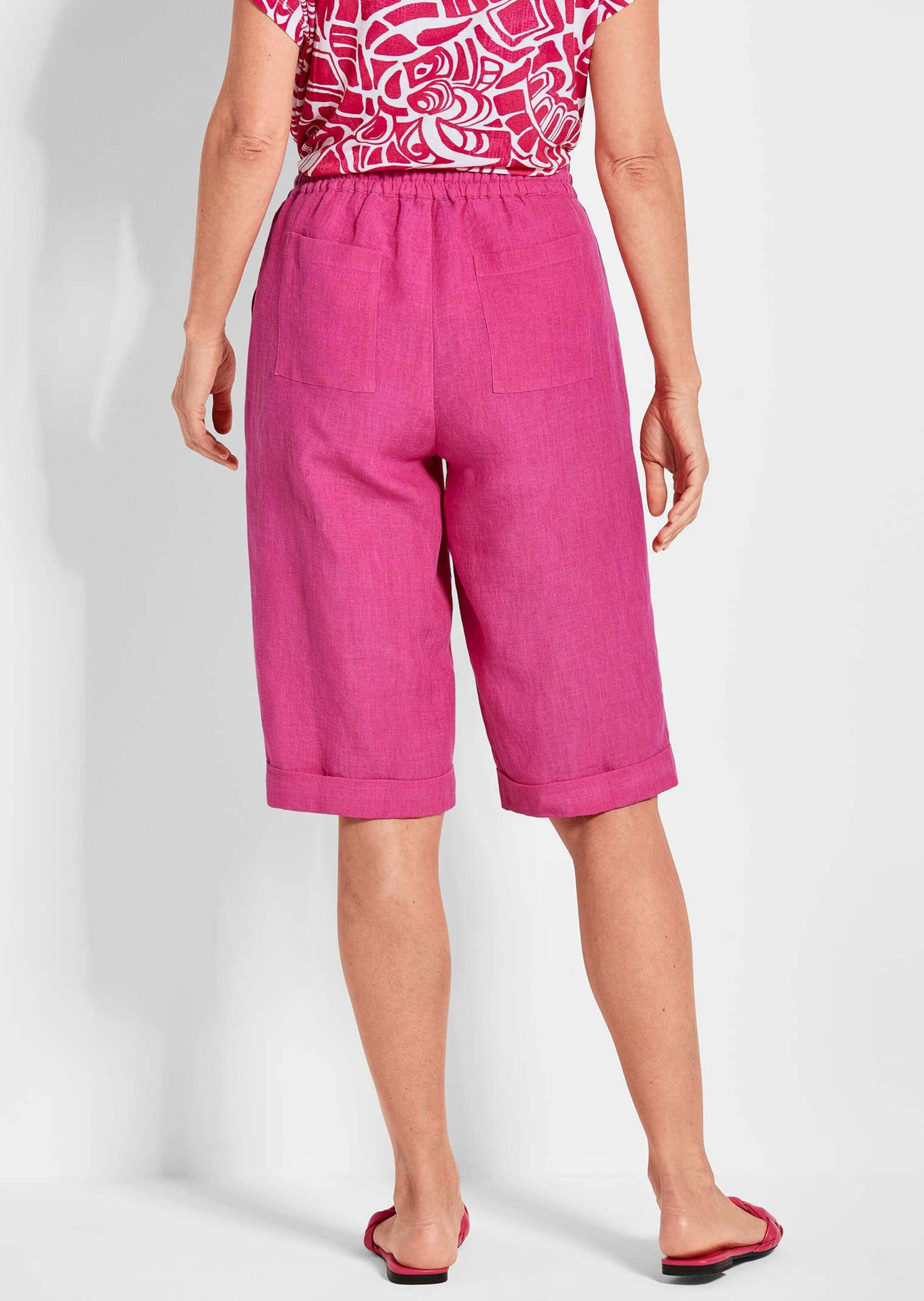 GOLDNER Schlupfhose »Kurzgröße Sportliche CARLA Midihose«