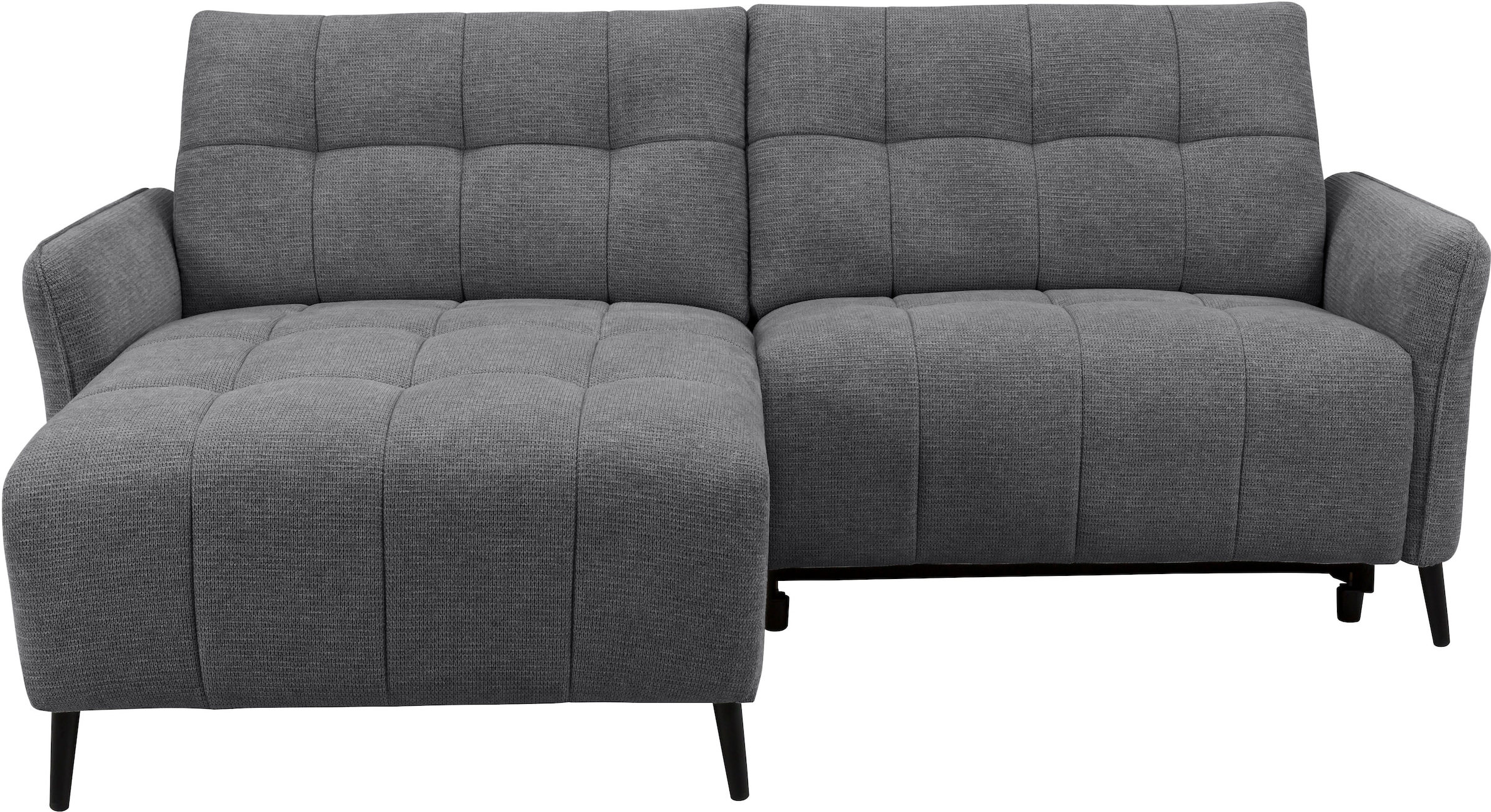 INOSIGN Ecksofa »DENIO 3-Sitzer, L-Form (Breite 209cm), elektr. Relaxfunktion, USB-A/C« Liegefunktion durch Recliner, Federkernpolsterung
