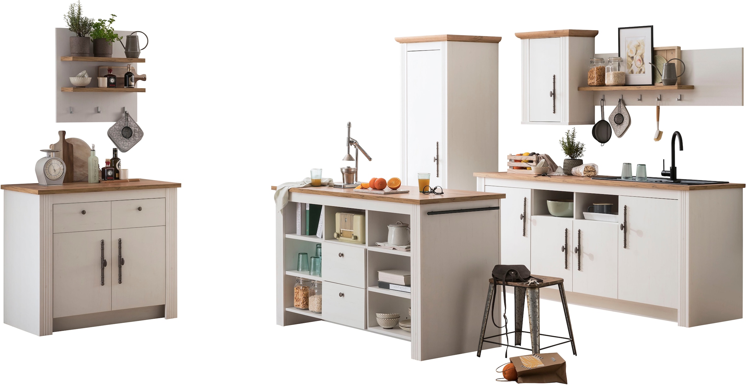 OTTO home Küche "KS-Westminster" Breite 366 cm, ohne E-Geräte