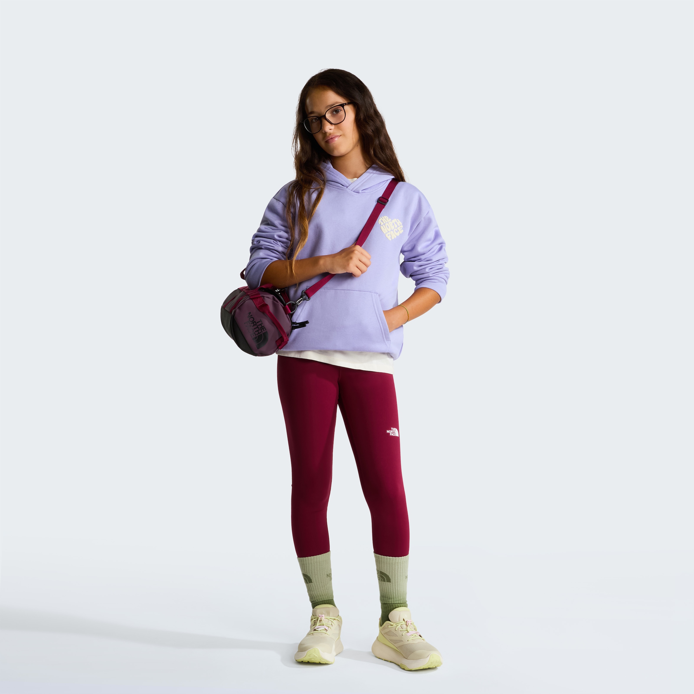 The North Face Kapuzensweatshirt »TEEN G BRAND PROUD RELAXED HOODIE  - GRA«, für Jugendliche, mit Kapuze, in normaler Länge
